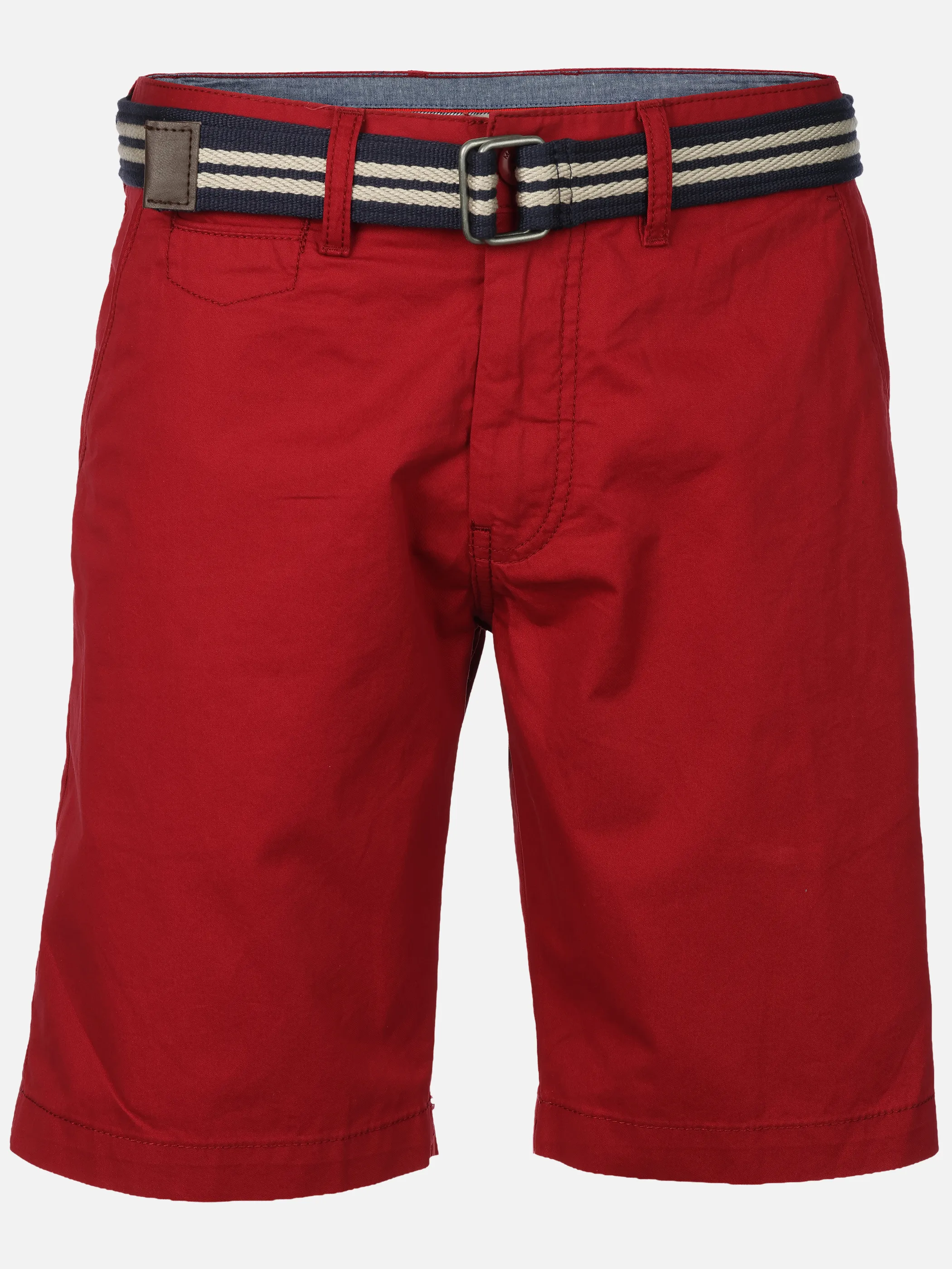 Jim Spencer He. Chino Bermuda m. Gürtel Rot 909479 35 ROT 1