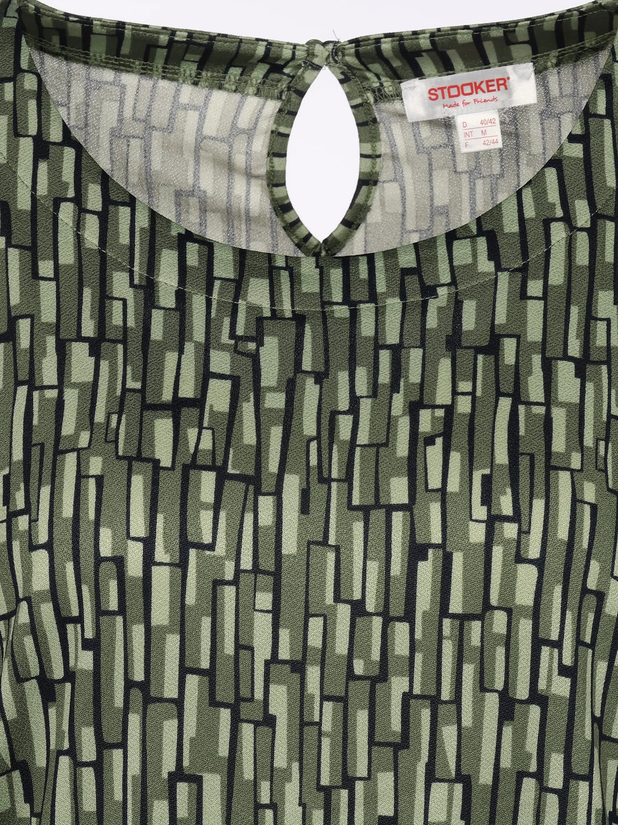 Stooker DOB 25590010009170 Da. T-Shirts / Grün 919917 9170 3