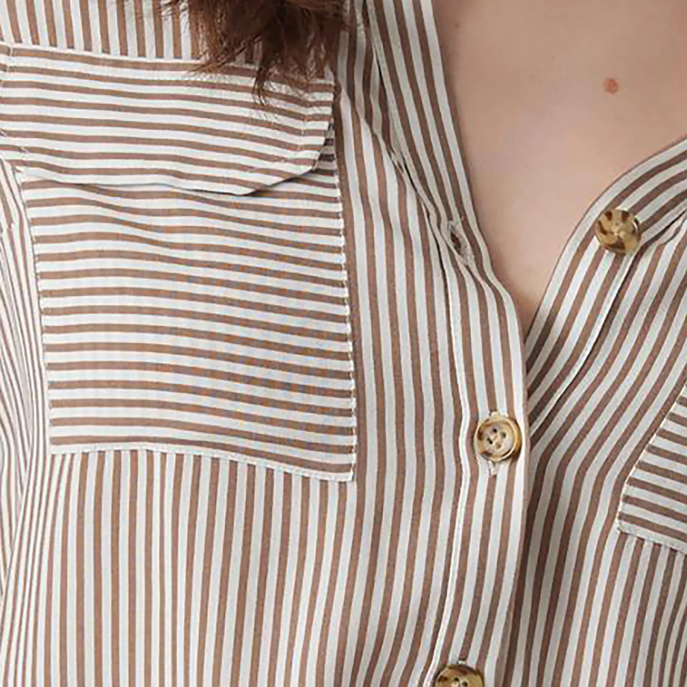 Vero Moda 10275283 VMBUMPY L/S SHIRT NEW Braun 866195 292416023 3 Vero Moda 10275283 VMBUMPY L/S SHIRT NEW Braun 866195 292416023 3