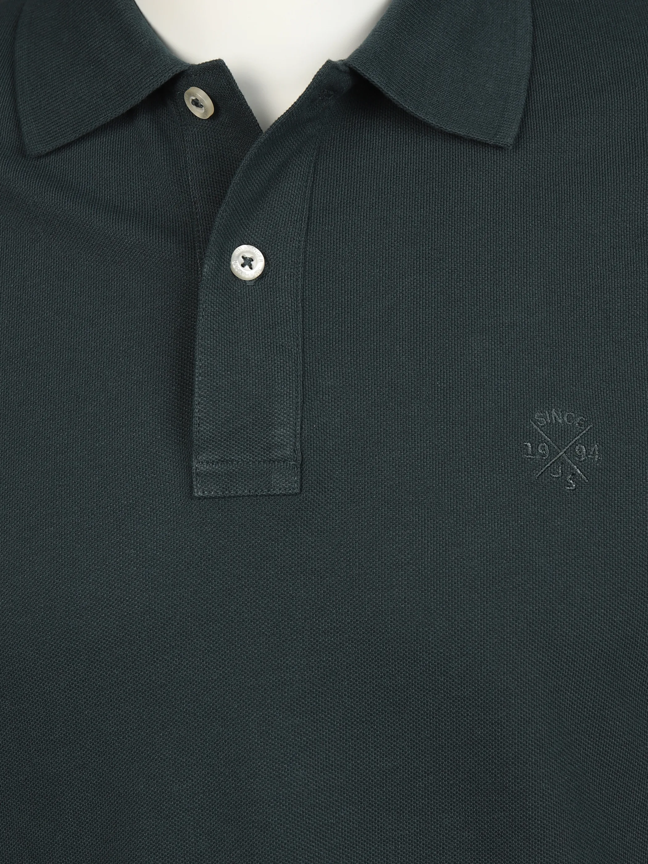 Jim Spencer He. Poloshirt 1/2 Arm uni basic Oliv 890325 KHAKI 3