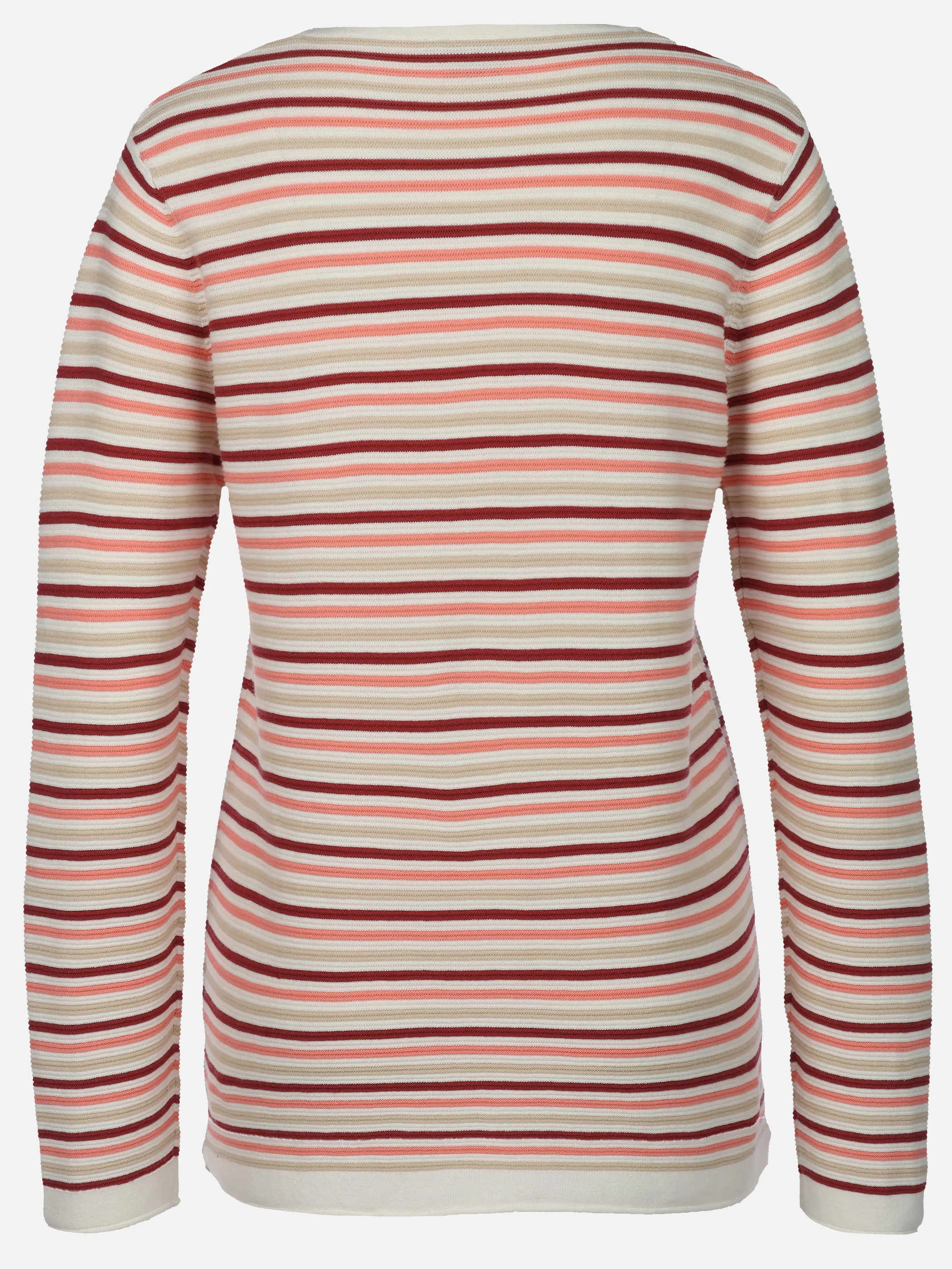 Sure Da-Streifen-Pullover Rot 920865 ROT 2