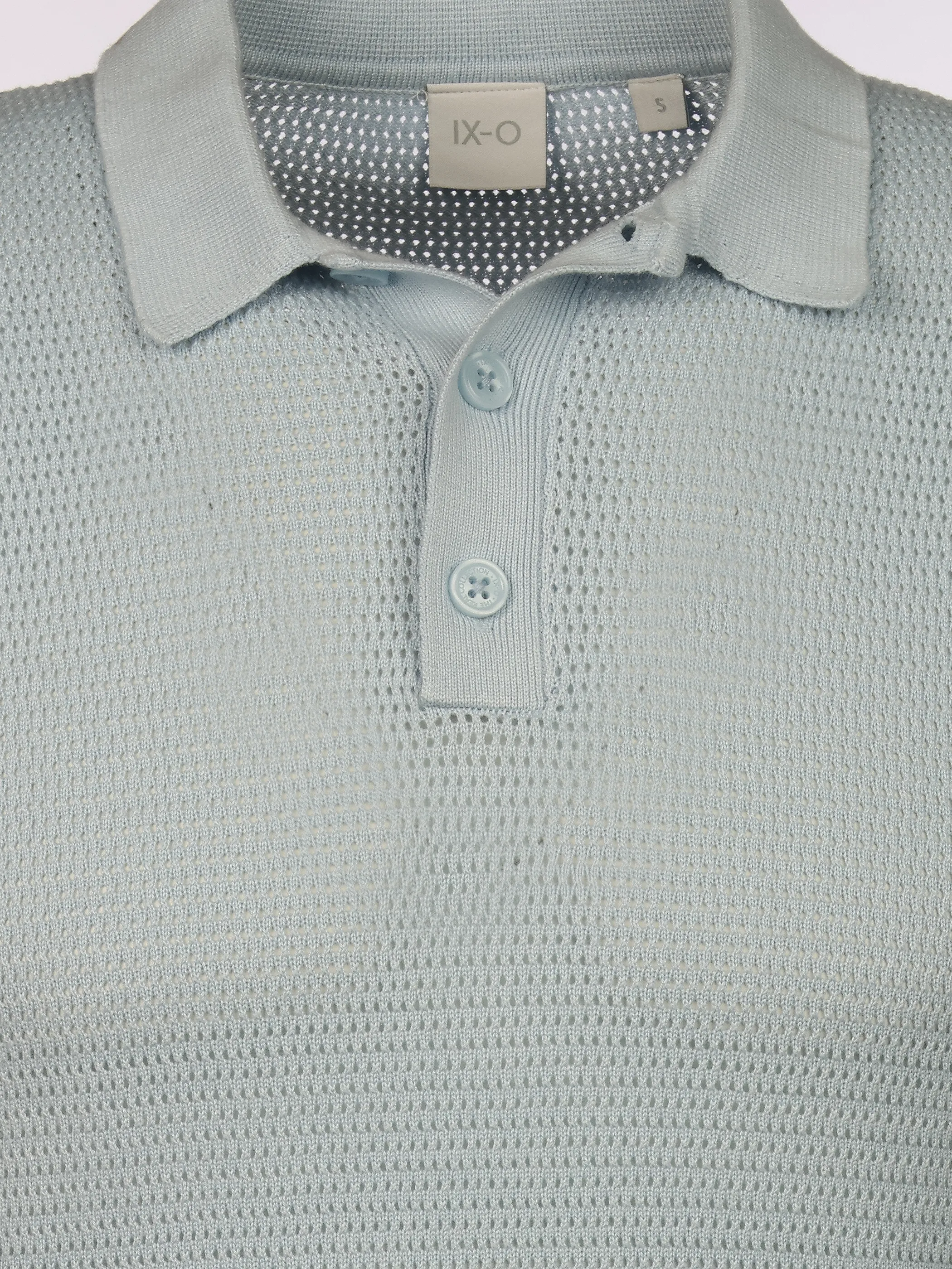 IX-O H96042M91003AAWG YF He-Poloshirt Blau 925913 19100 3