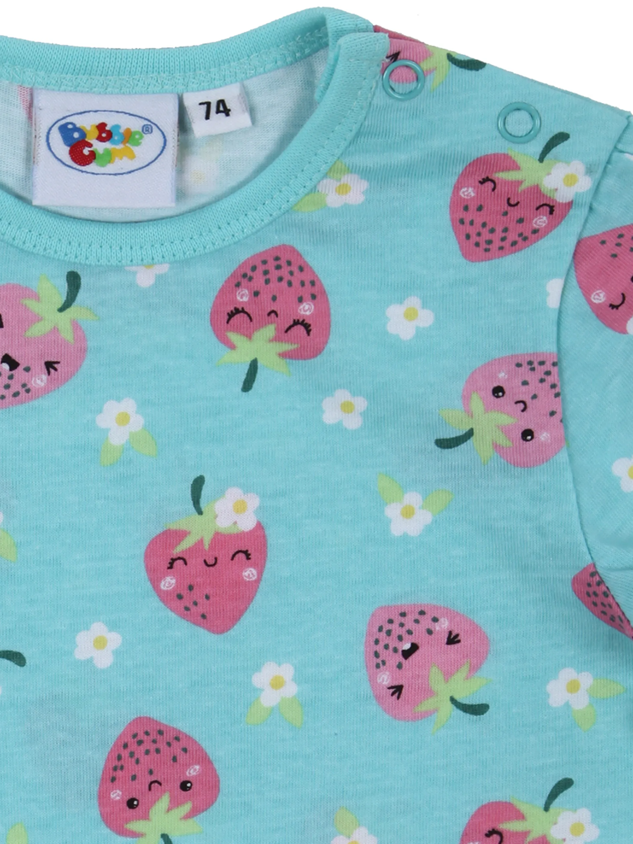 Bubble Gum BG TShirt in türkis mit AOP Blau 852449 TÜRKIS 3 Bubble Gum BG TShirt in türkis mit AOP Blau 852449 TÜRKIS 3