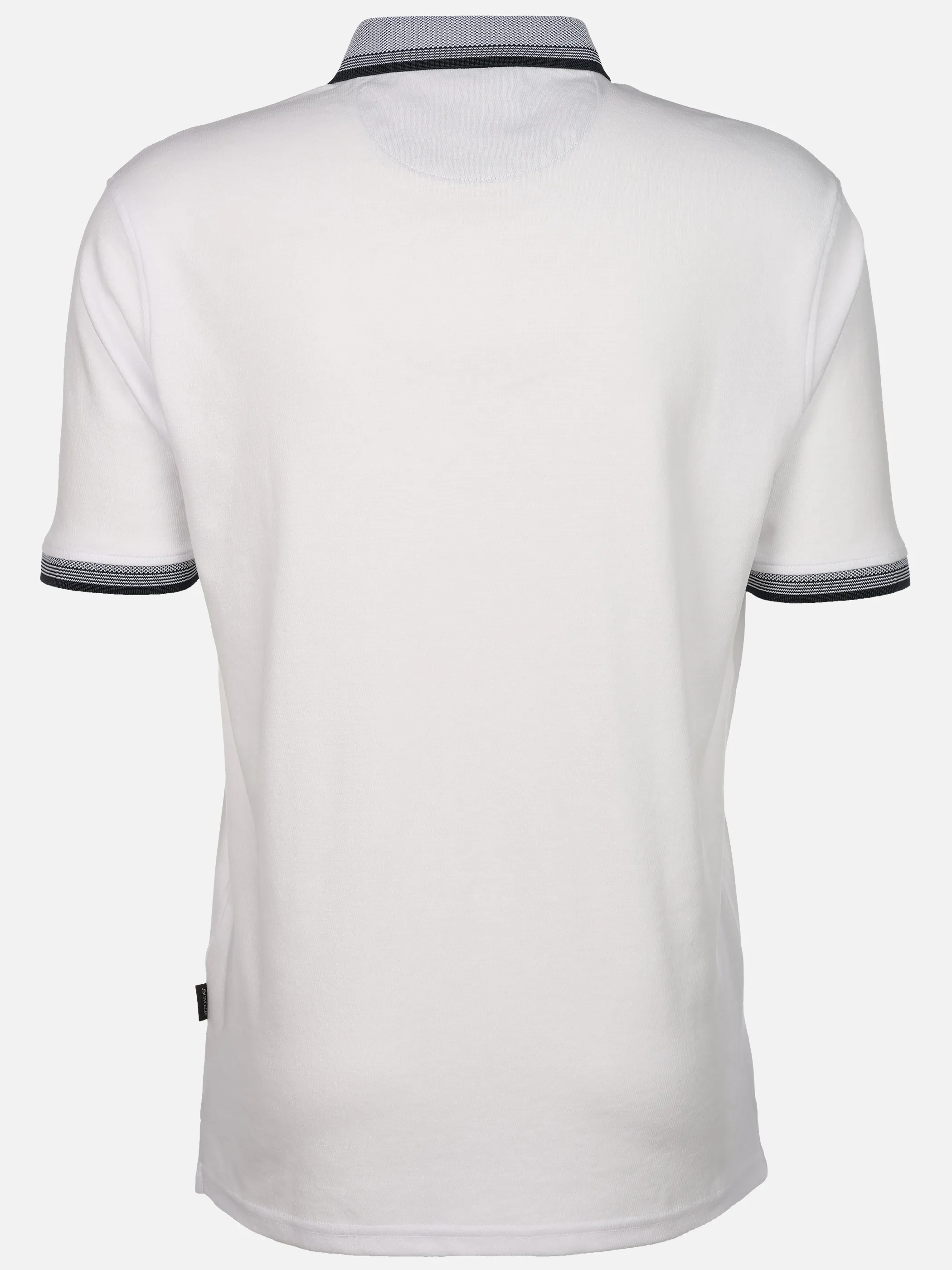 Jim Spencer He. Poloshirt 1/2 Arm Jacquard chi chi Weiß 922530 WHITE 2