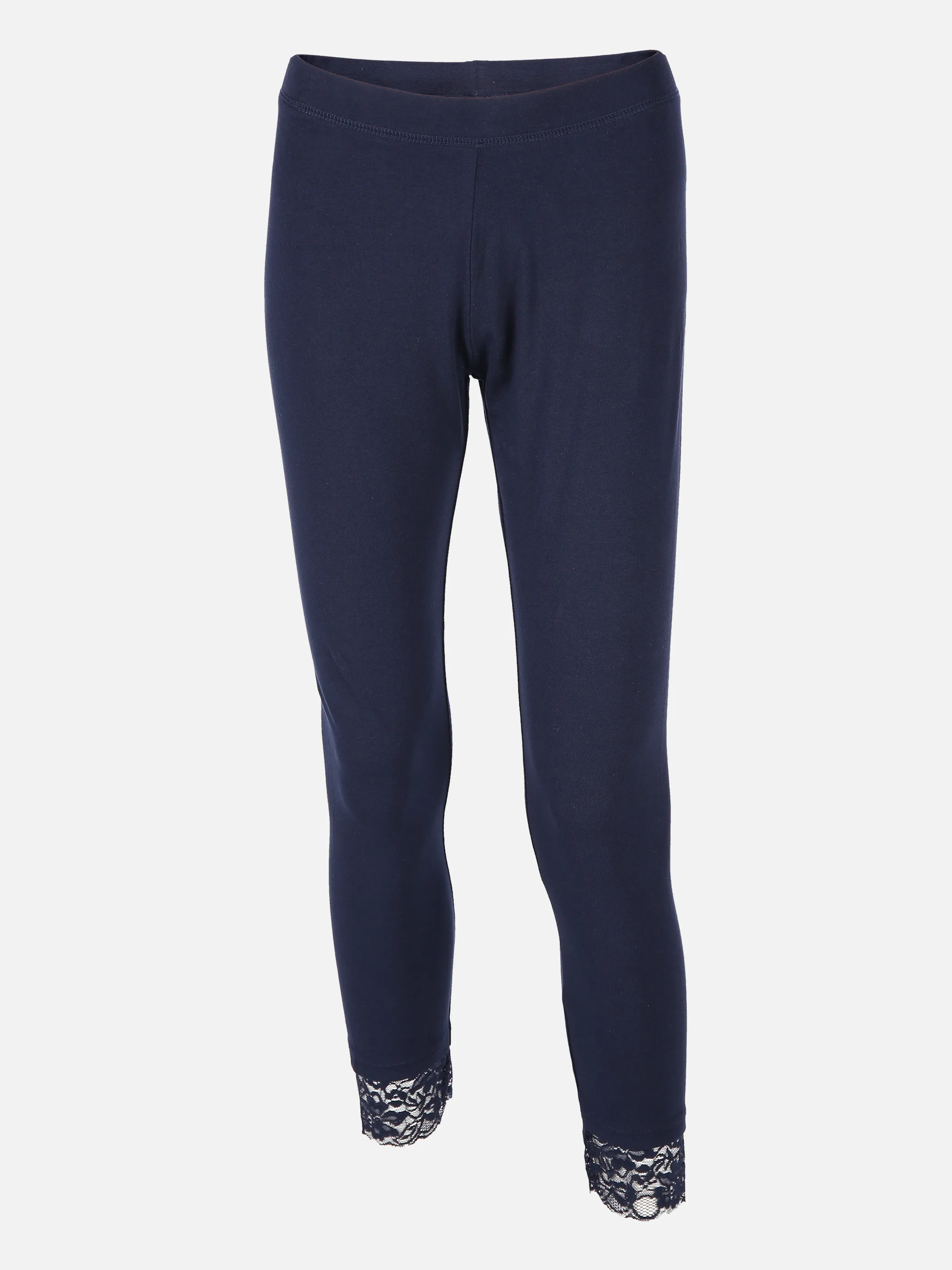 Sure Da-Capri-Leggings m. Spitze Blau 833812 NAVY 1