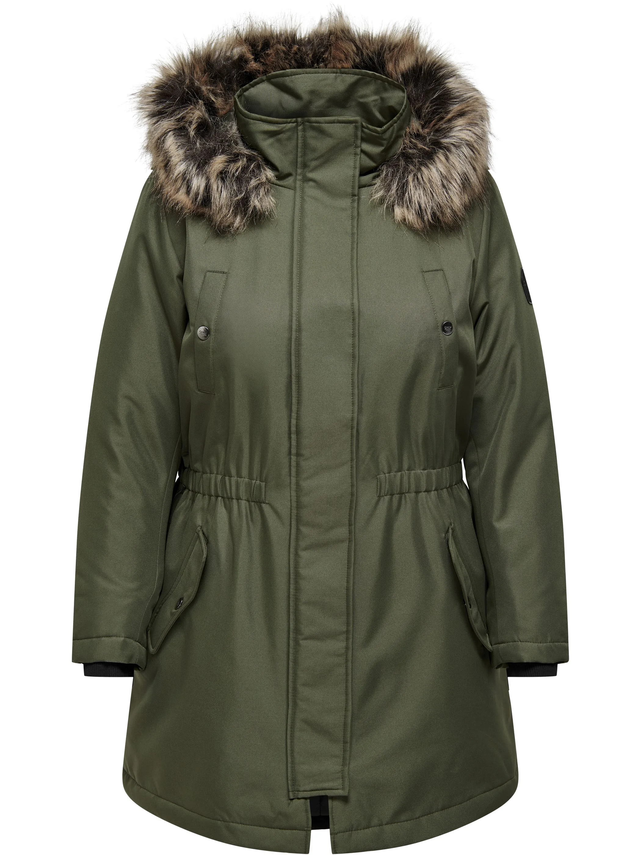 Only Carmakoma 15185999 CARIRENA PARKA COAT O Grün 854849 177918003 1