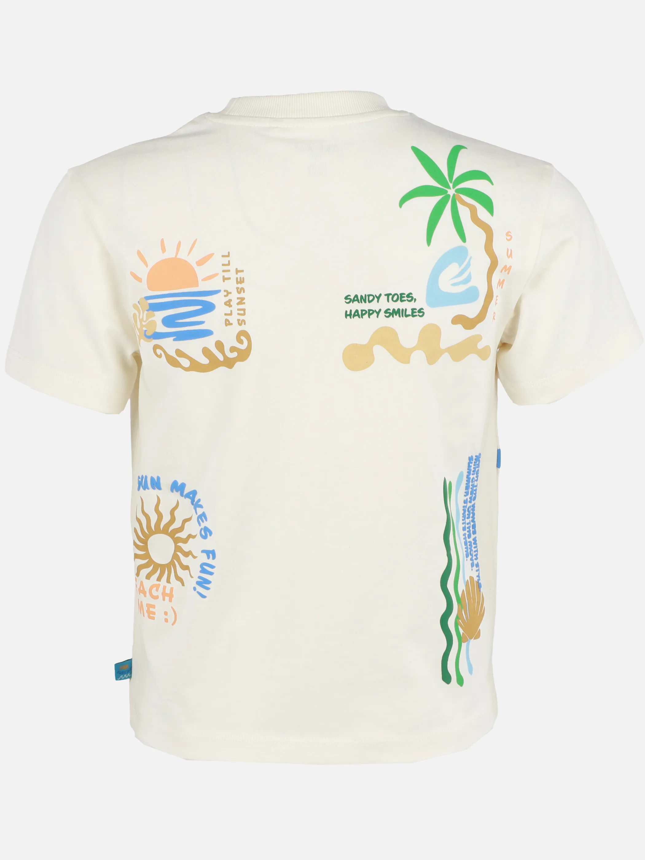 One Way KJ T-Shirt in Beige mit Muster Beige 924834 BEIGE 2