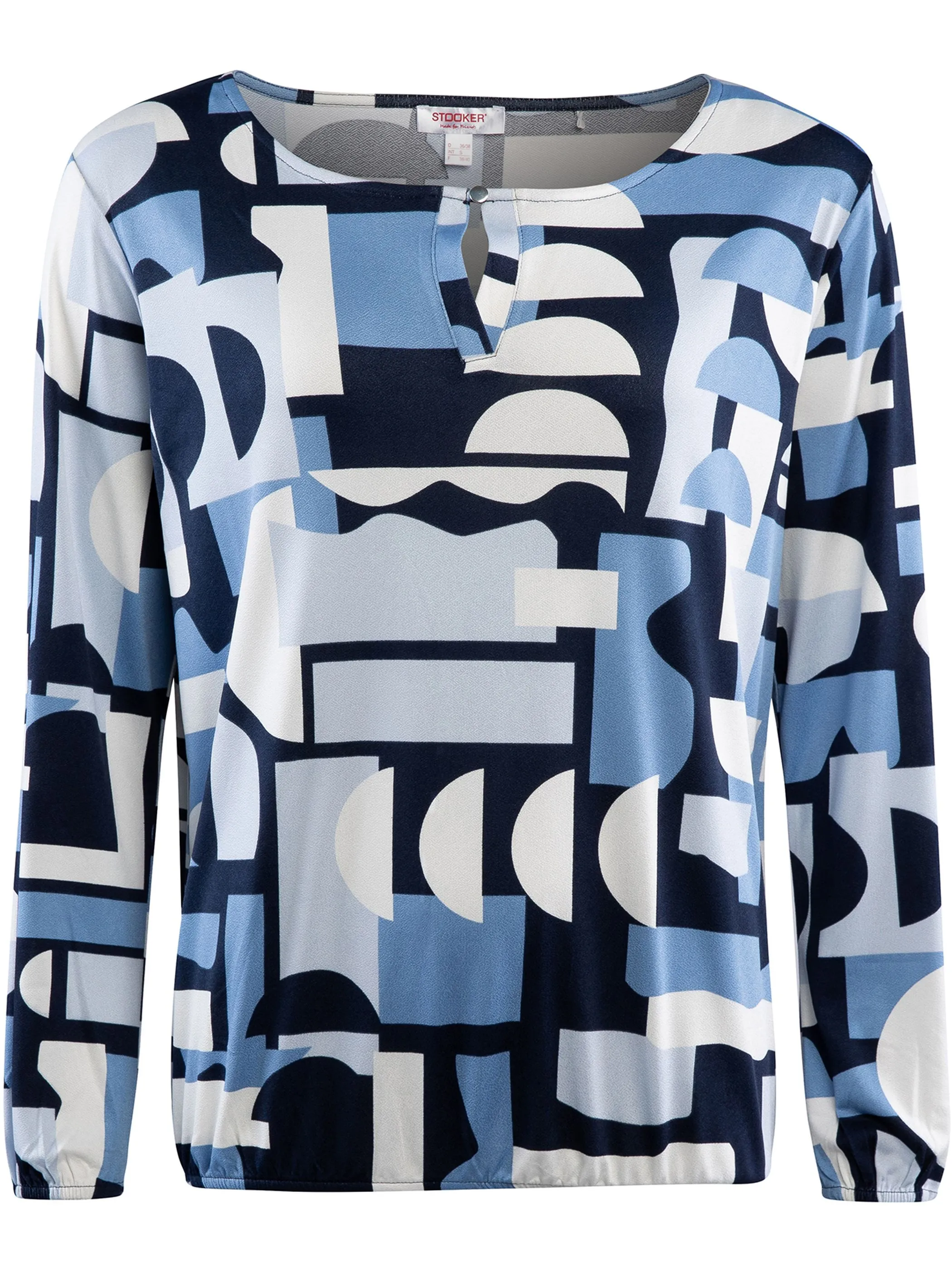 Stooker DOB 25590000009129 Da. T-Shirts / Blau 928318 9129 5