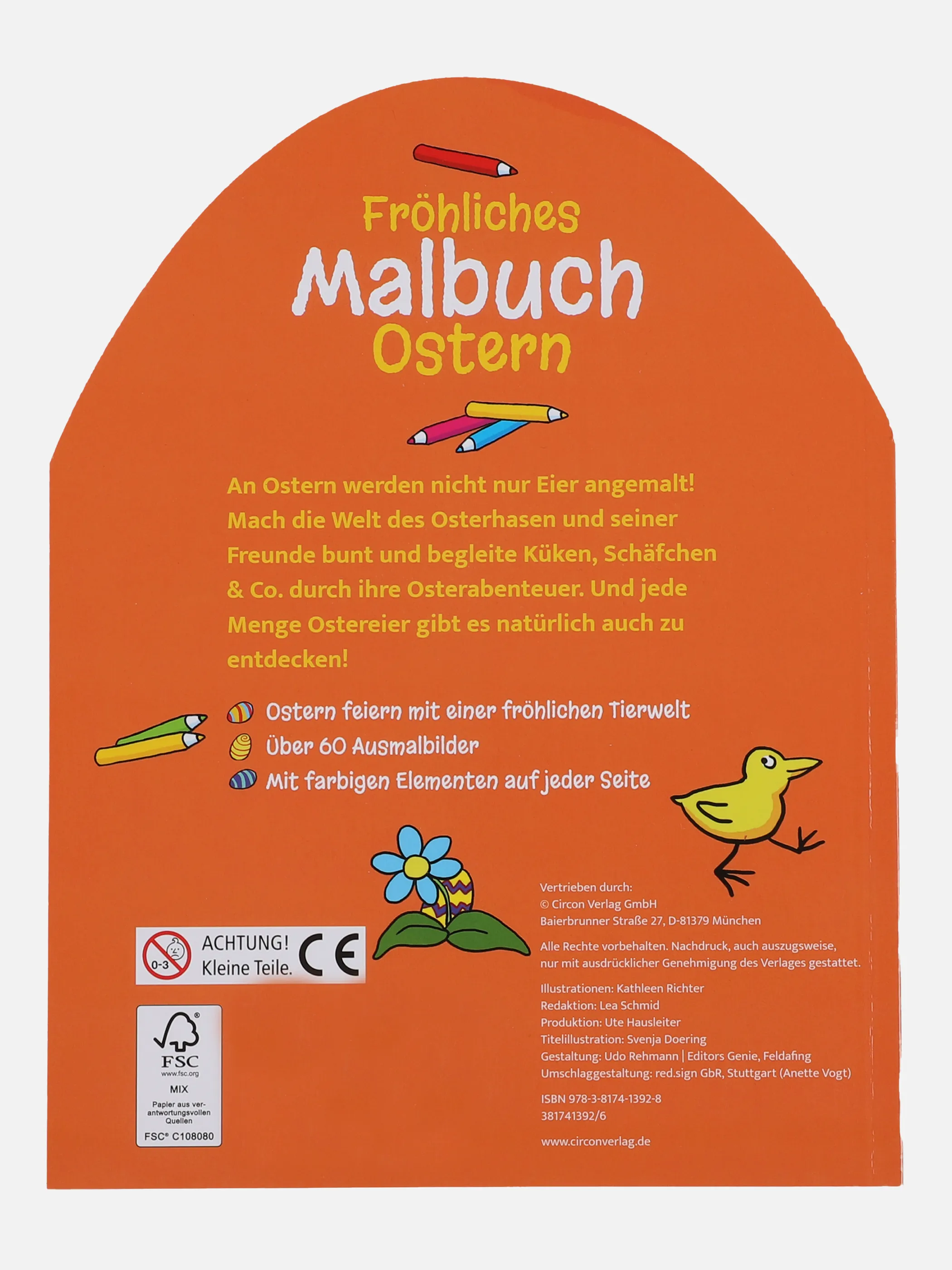Bücher Fröhliches Malbuch Ostern Bunt 879126 BUNT 2