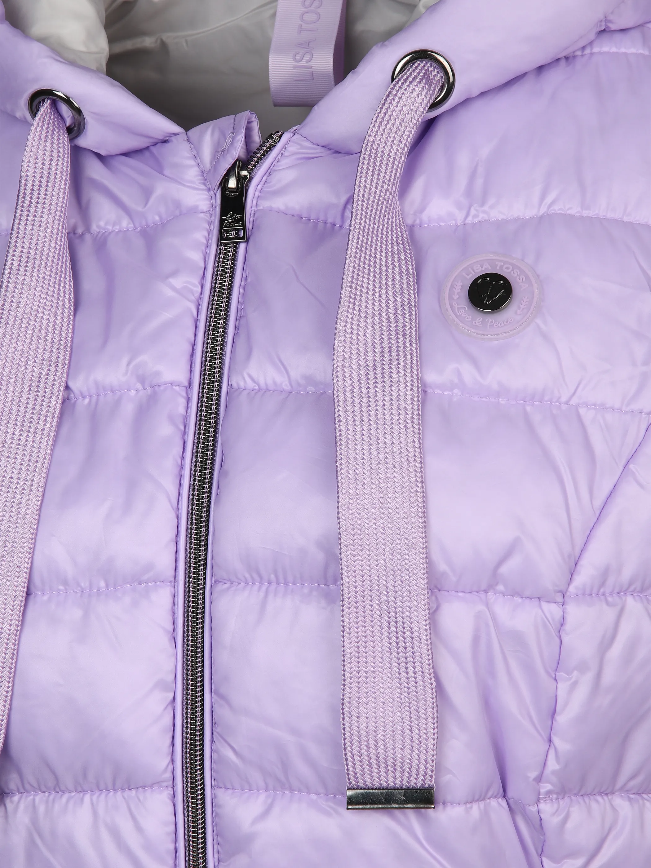 Lisa Tossa Da-Steppweste m. Kapuze Lila 896806 FLIEDER 3 Lisa Tossa Da-Steppweste m. Kapuze Lila 896806 FLIEDER 3