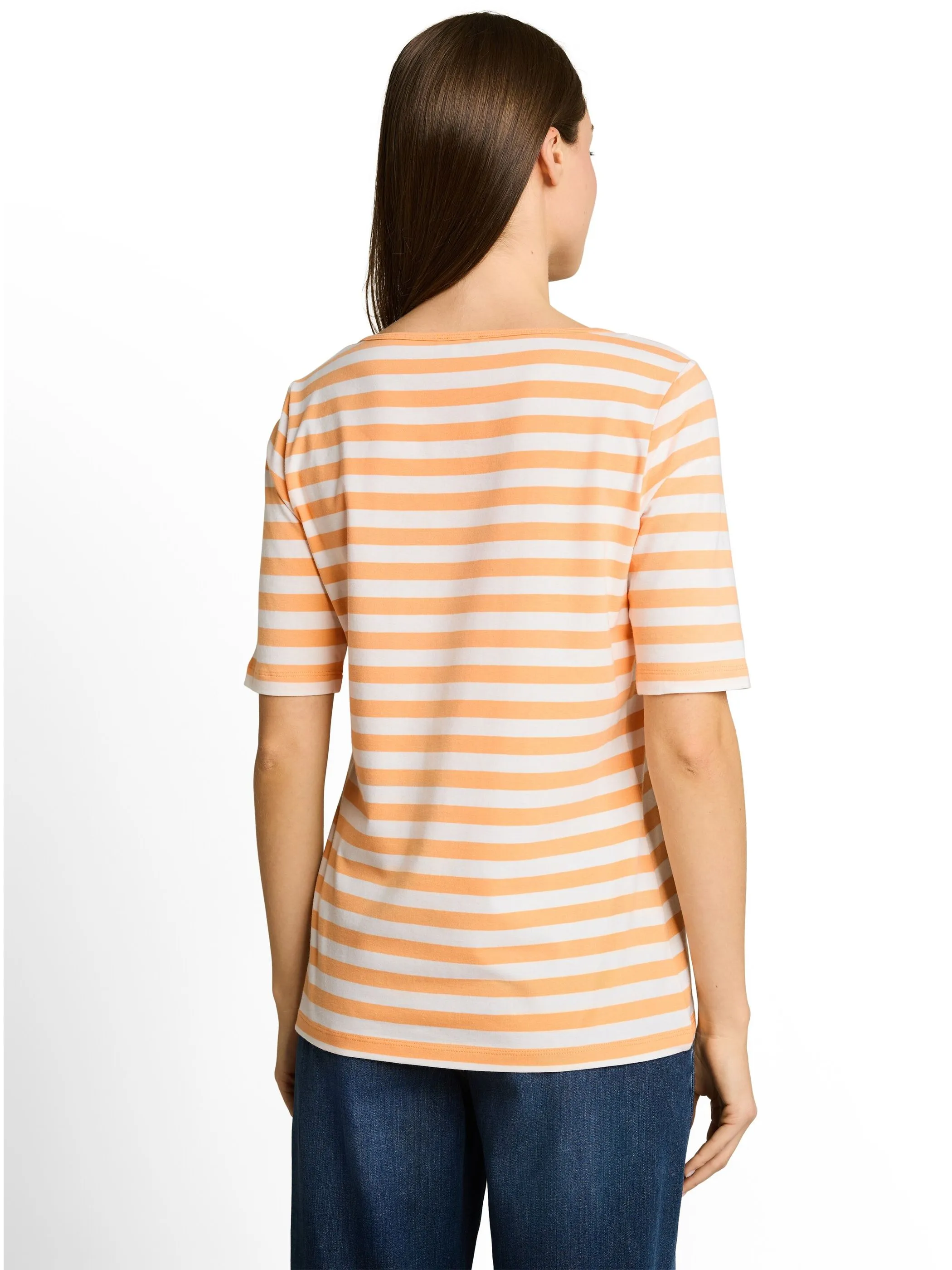 Tom Tailor 1051218 T-Shirt small embro Orange 926015 40327 2