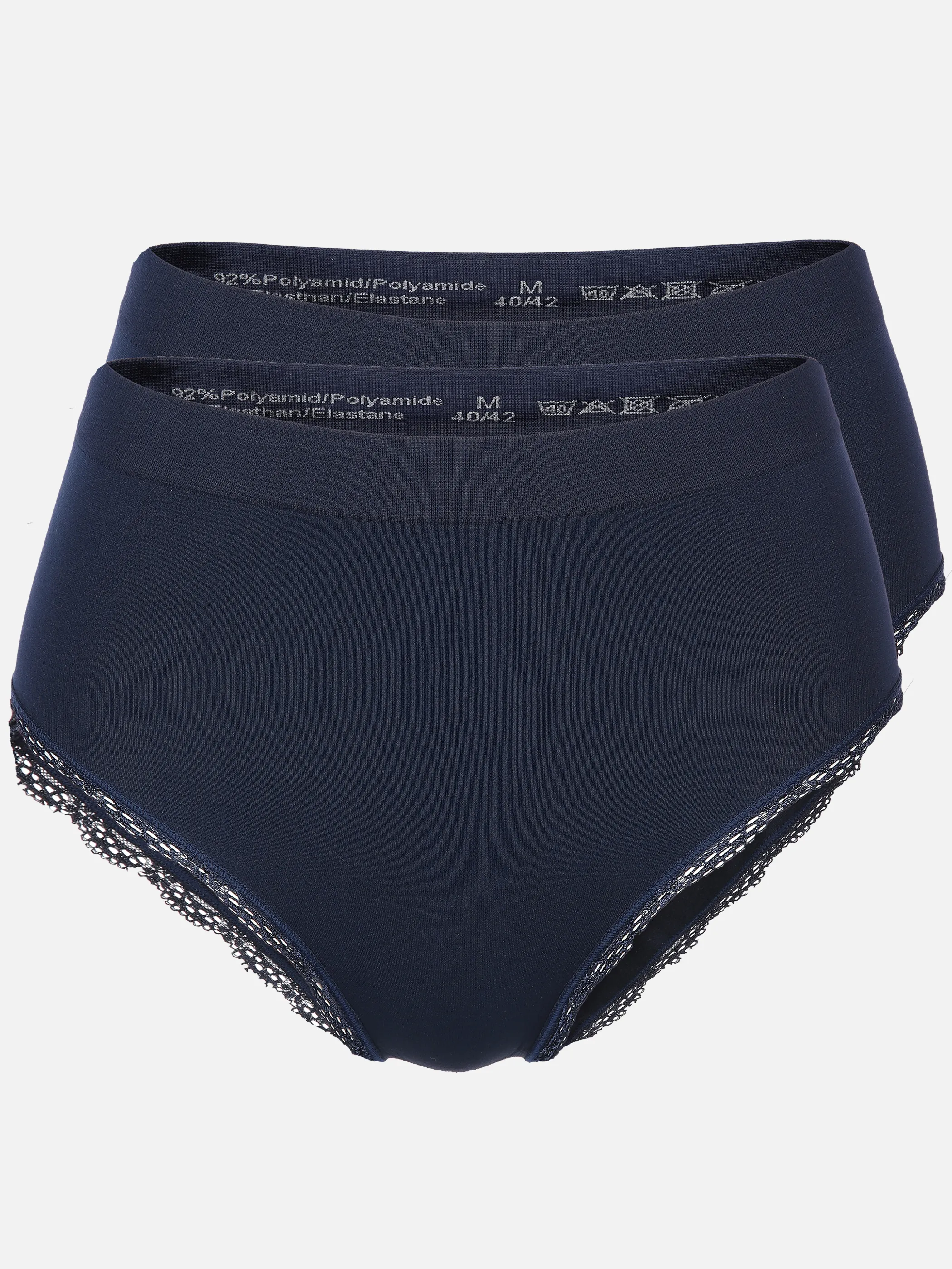 Sure Da. Taillenslip Seamless 2er Pack Blau 897635 NAVY 1
