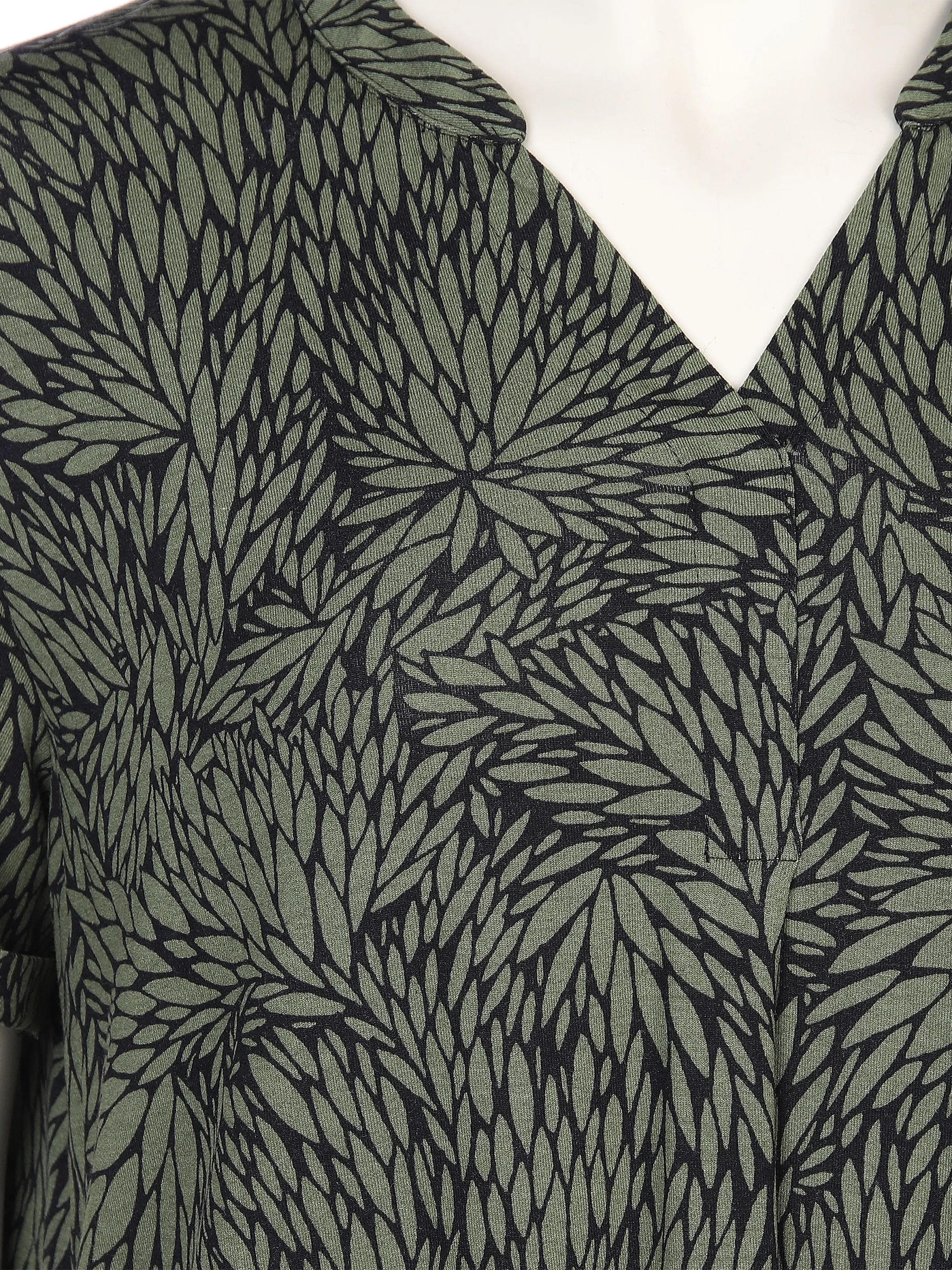 Sonja Blank Da.gr.Gr.Printtunika m.1/2 Arm Grün 867962 OLIVE GEM. 3 Sonja Blank Da.gr.Gr.Printtunika m.1/2 Arm Grün 867962 OLIVE GEM. 3