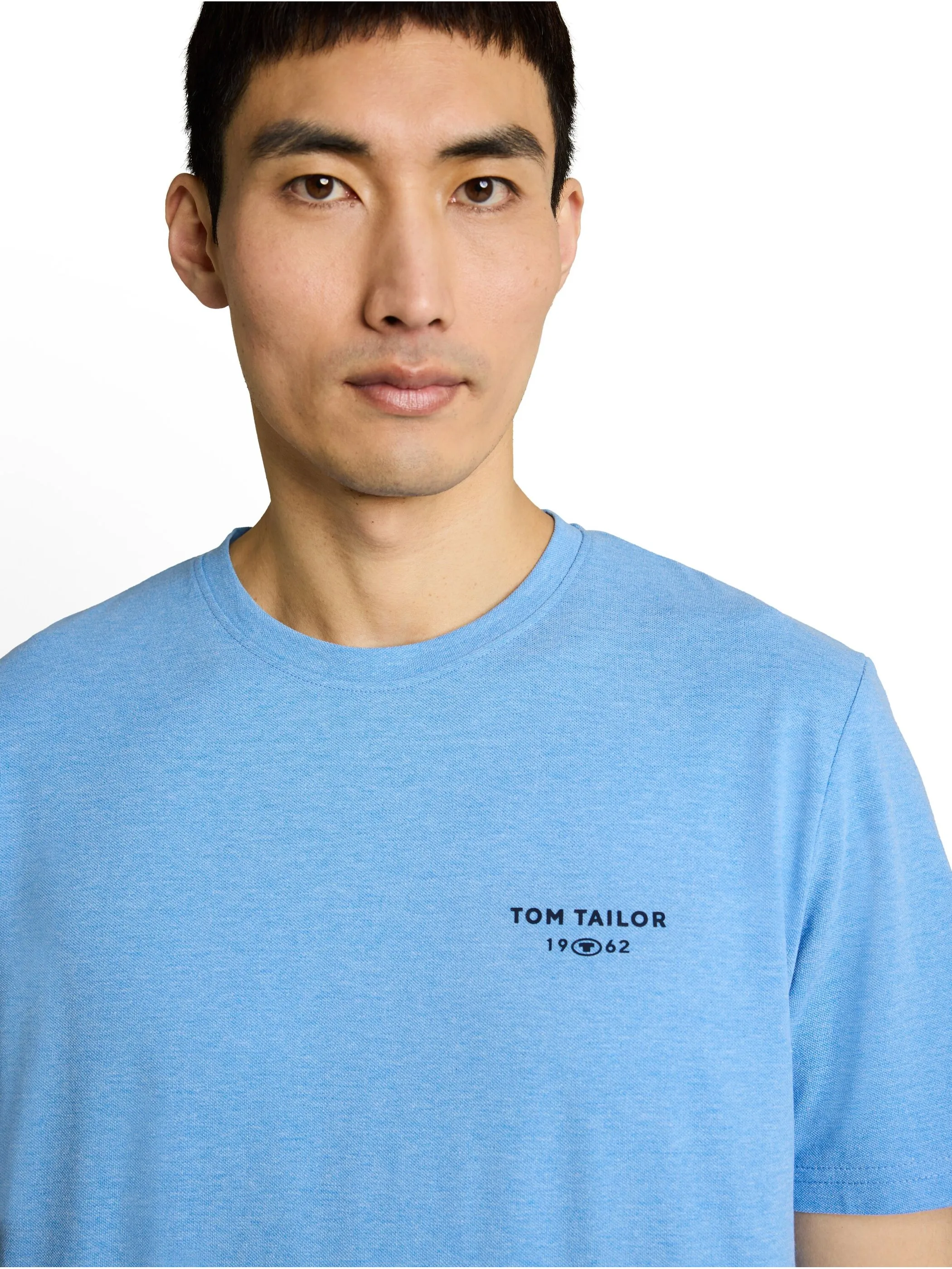 Tom Tailor 1052170 pique t-shirt Blau 926461 40139 3