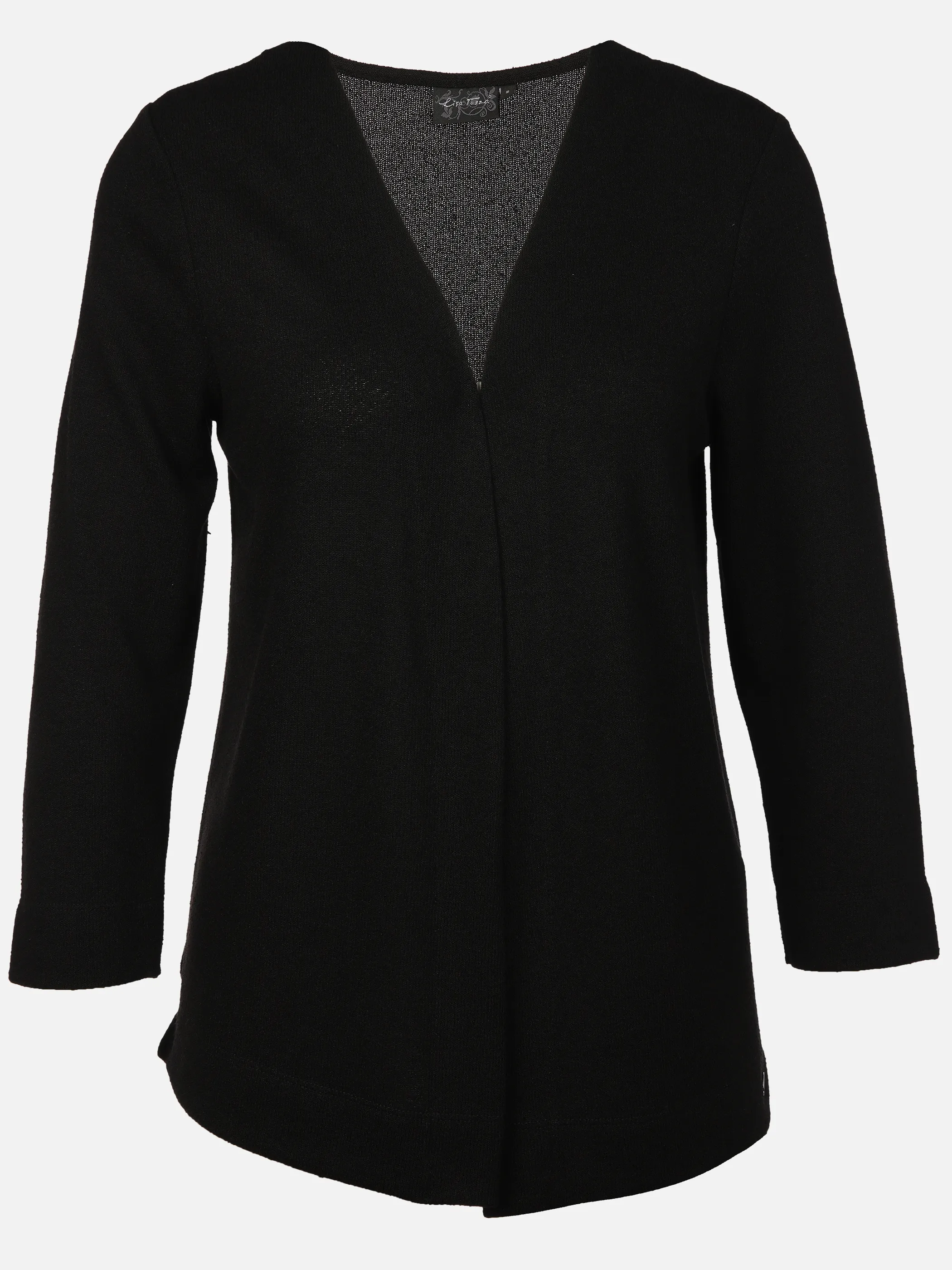 Lisa Tossa Da-Cardigan in Boucle-Optik Schwarz 906583 SCHWARZ 1