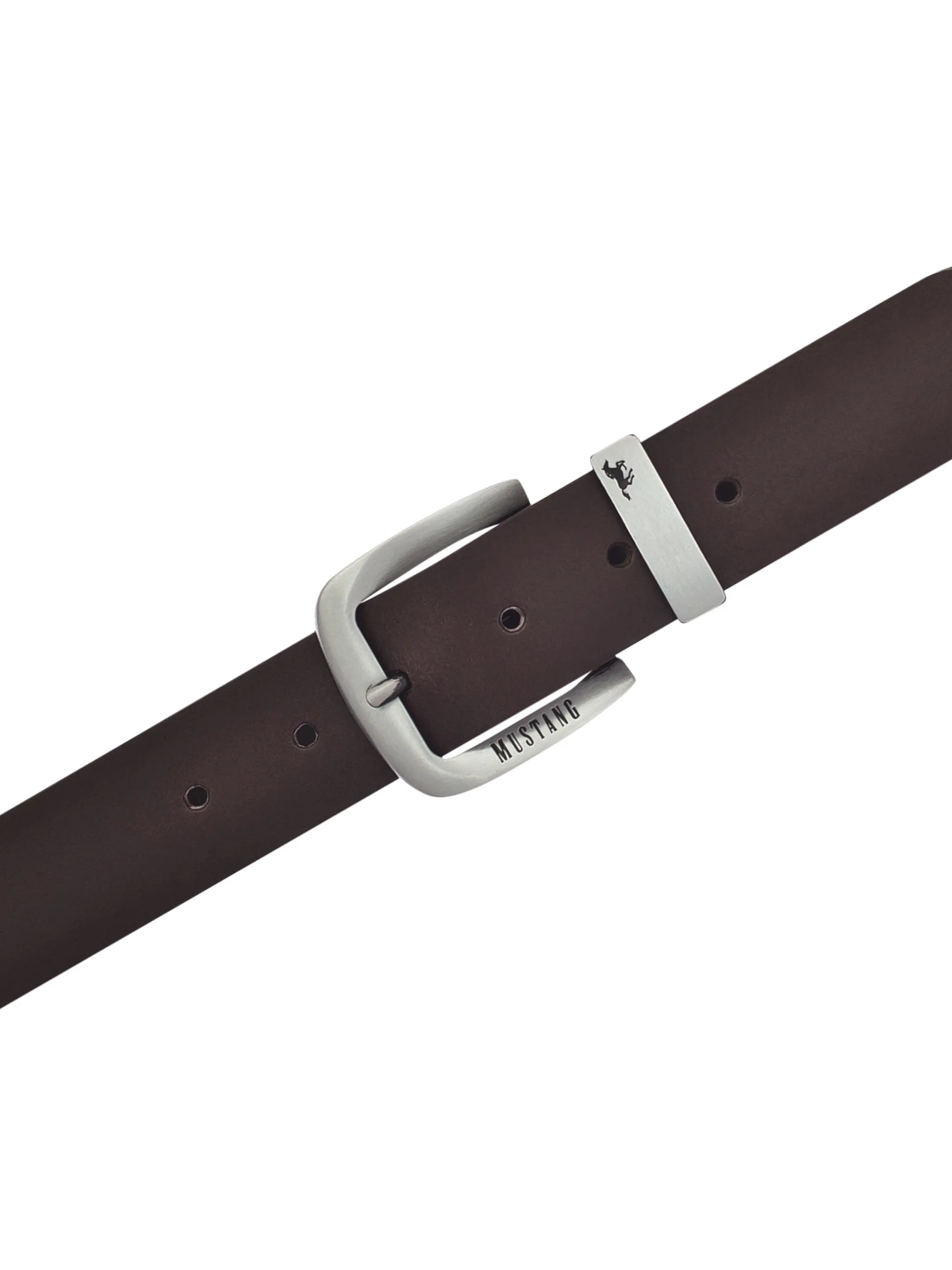 Mustang MG2103L15 35 mm Ledergürtel Q. Braun 885643 0691 3