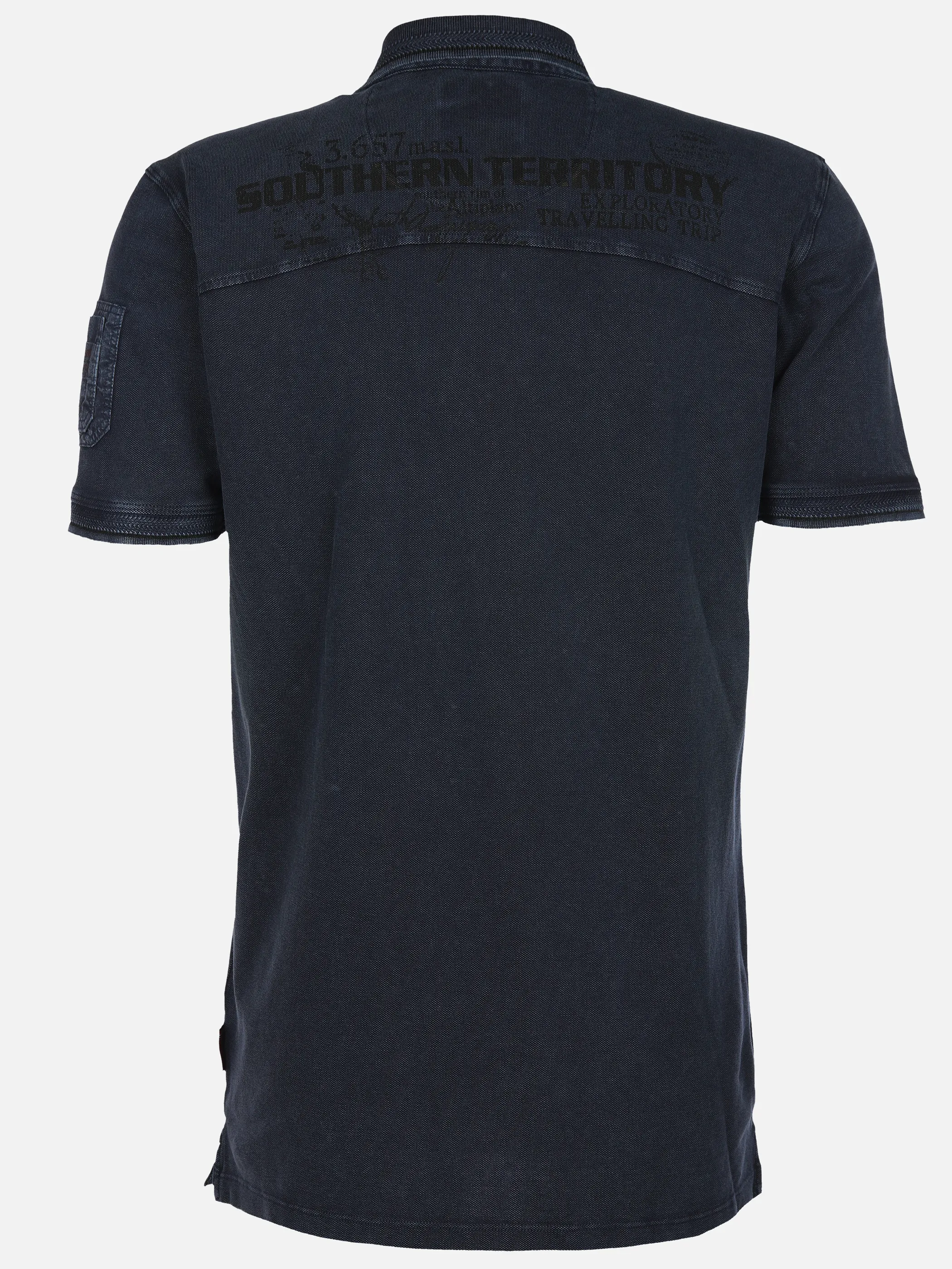 Southern Territory He. Poloshirt 1/2 Arm washer Blau 905099 NAVY 2