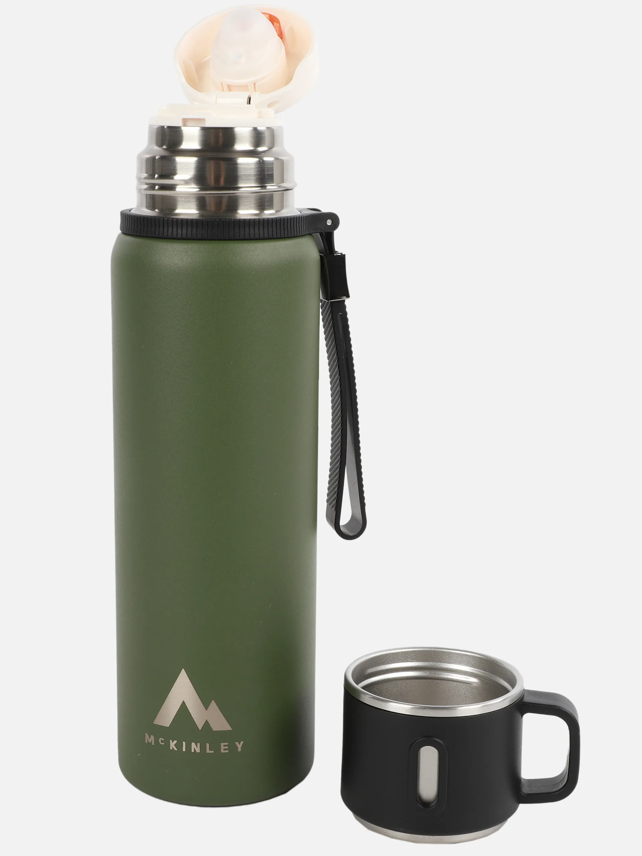 Mc Kinley Trinkflasche Thermo + Becher 8 Grün 907690 101 2