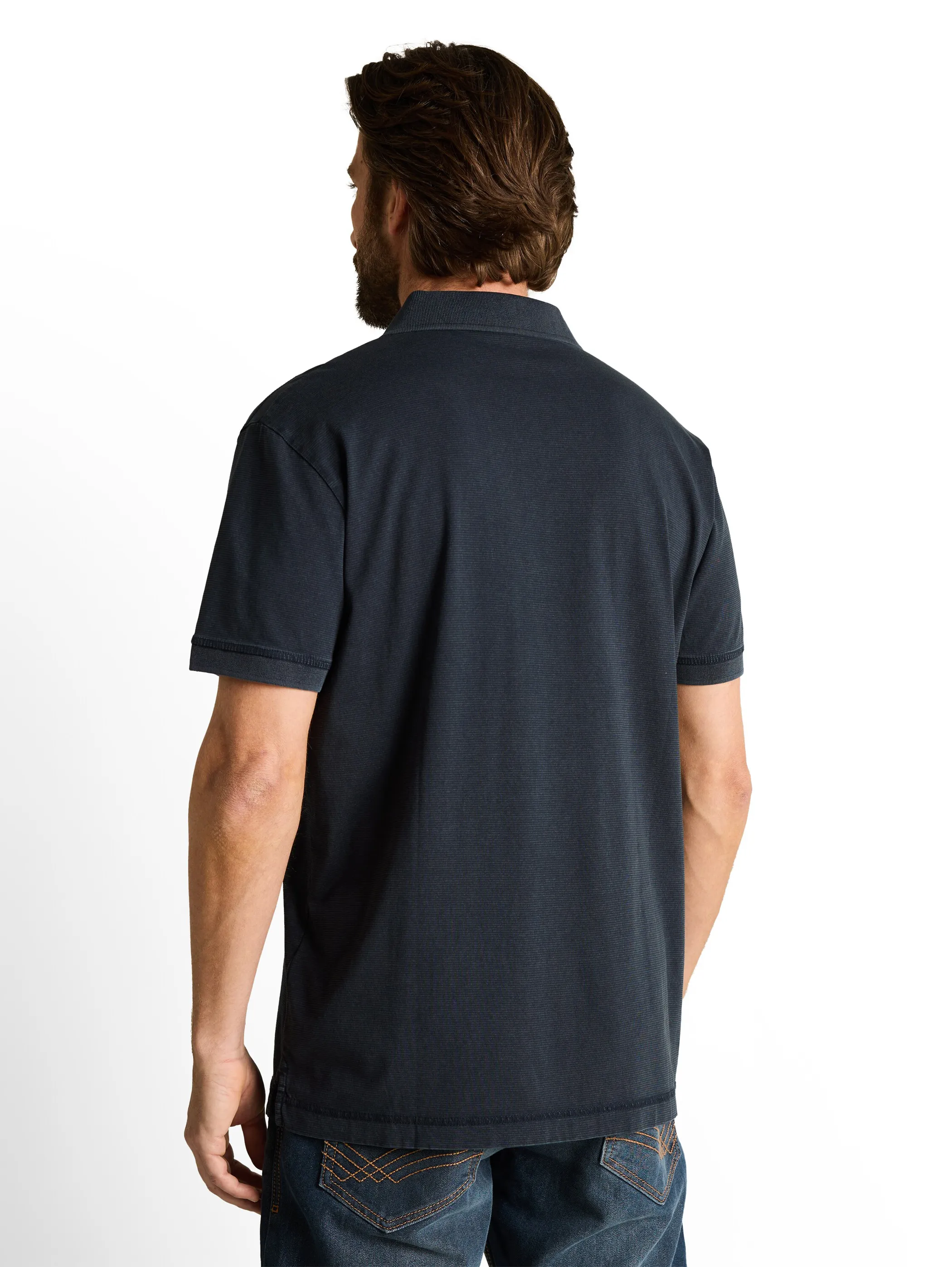 Tom Tailor 1050234 garment dye polo Blau 922120 39873 2