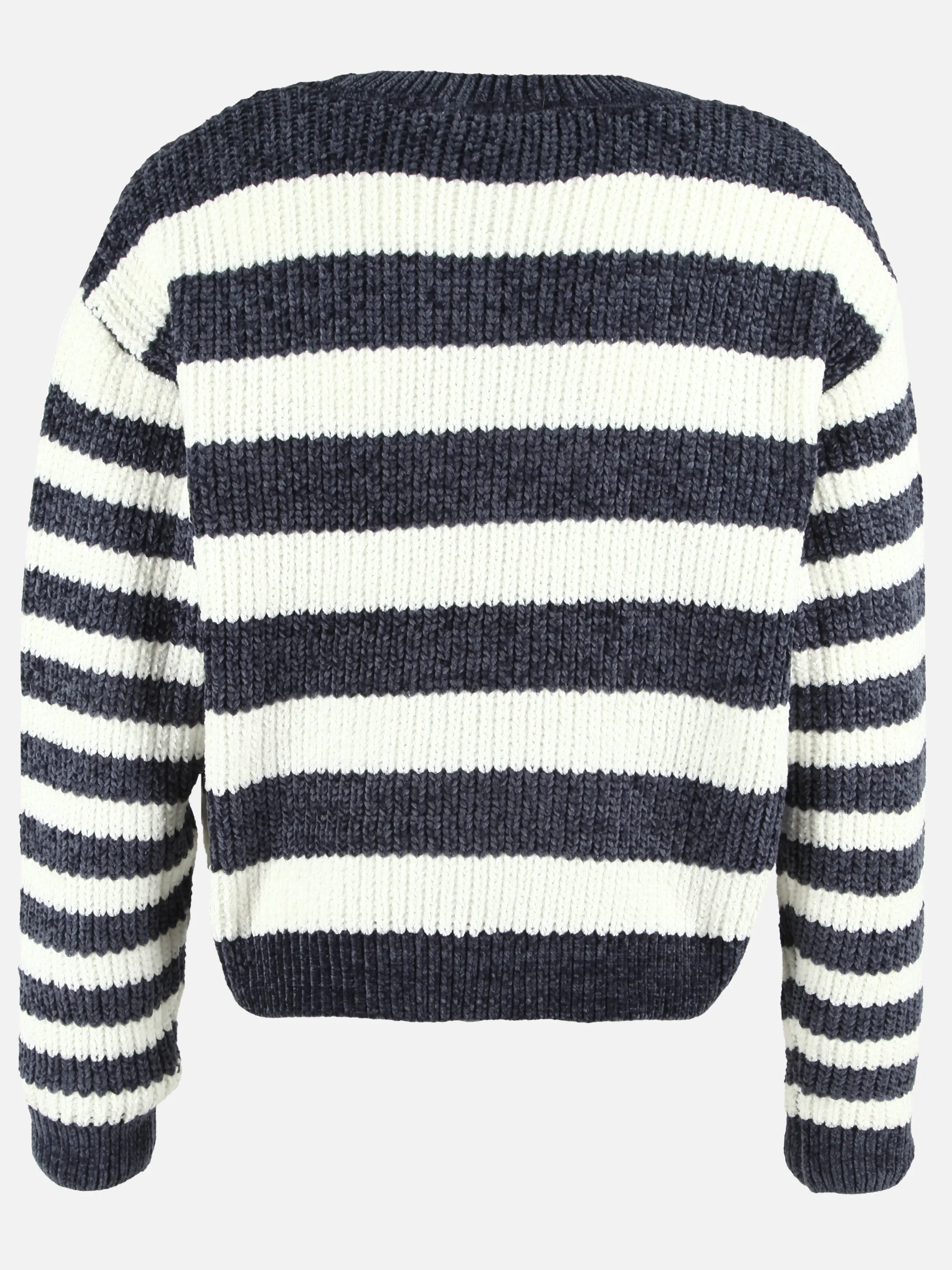 Stop + Go JM Pullover gestreift in weiß + pink Grau 901440 GRAU MEL. 2 Stop + Go JM Pullover gestreift in weiß + pink Grau 901440 GRAU MEL. 2