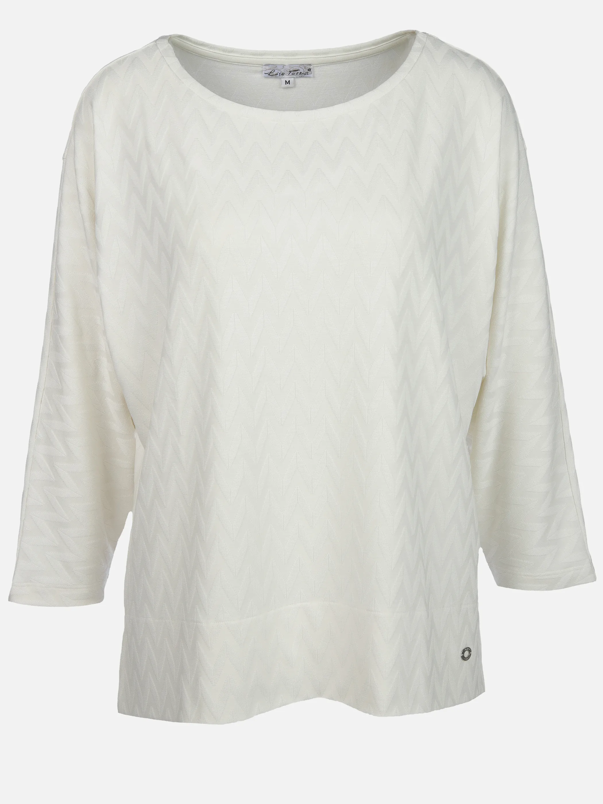Lisa Tossa Da-Jacquard-Shirt m. 1/1 Arm Weiß 906569 EC 1 Lisa Tossa Da-Jacquard-Shirt m. 1/1 Arm Weiß 906569 EC 1