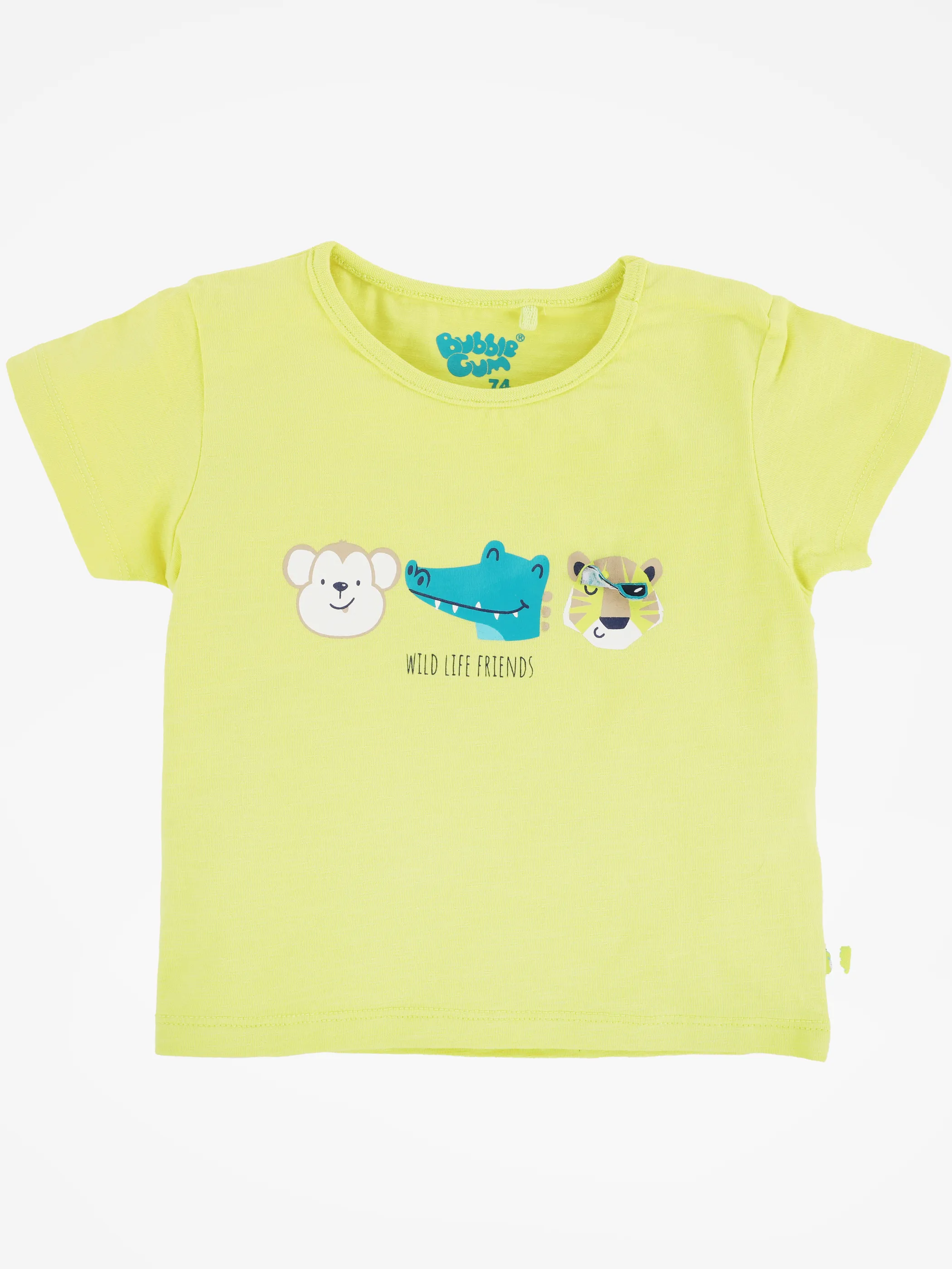 Bubble Gum BJ T-shirt mit Frontdruck und Applikation in gelb Gelb 892541 GELB 1 Bubble Gum BJ T-shirt mit Frontdruck und Applikation in gelb Gelb 892541 GELB 1