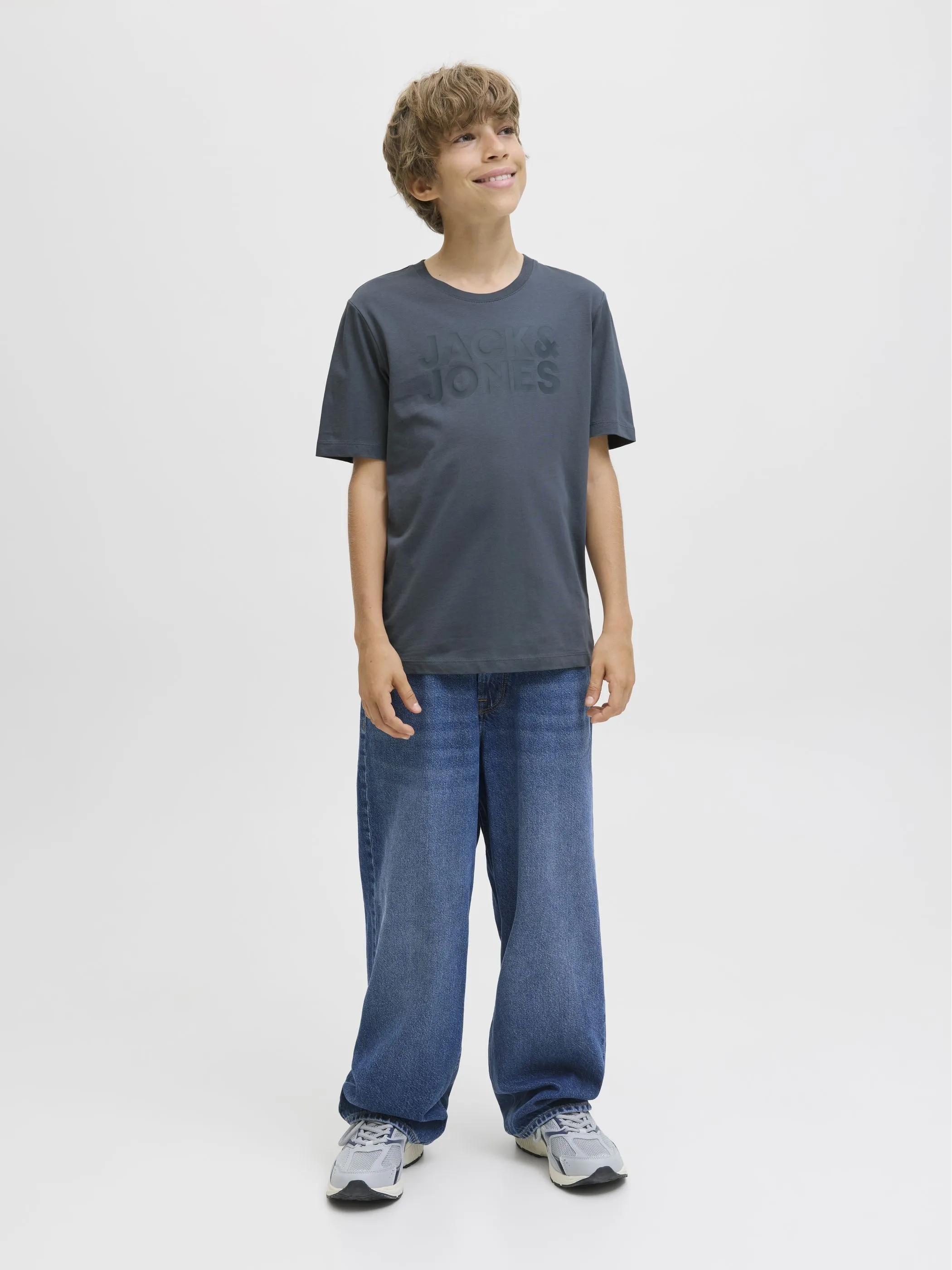 Jack&Jones Junior 12152730 JJECORP LOGO TEE SS C Blau 848088 176707014 4