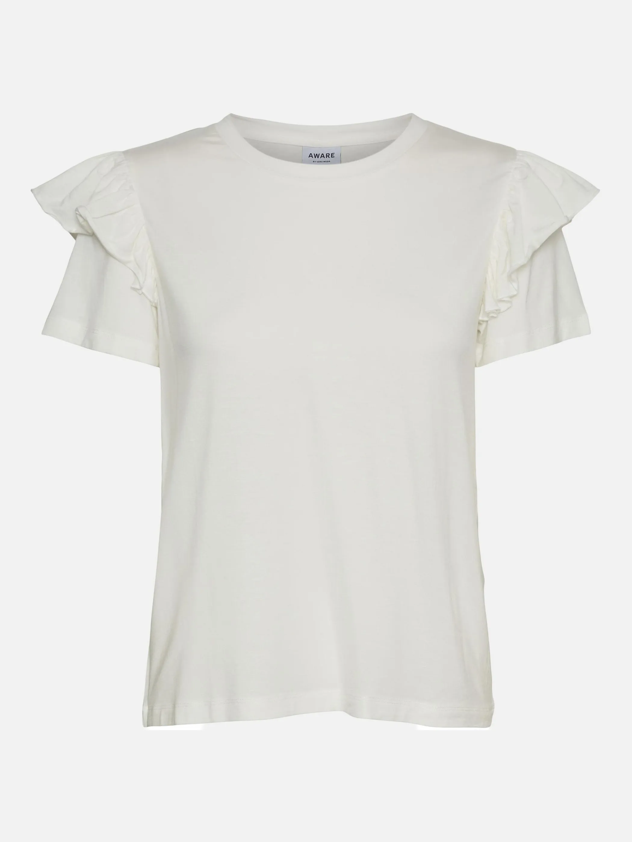 Vero Moda 10264008 VMTAMARA SS O-NECK FR Weiß 863225 175598 1 Vero Moda 10264008 VMTAMARA SS O-NECK FR Weiß 863225 175598 1