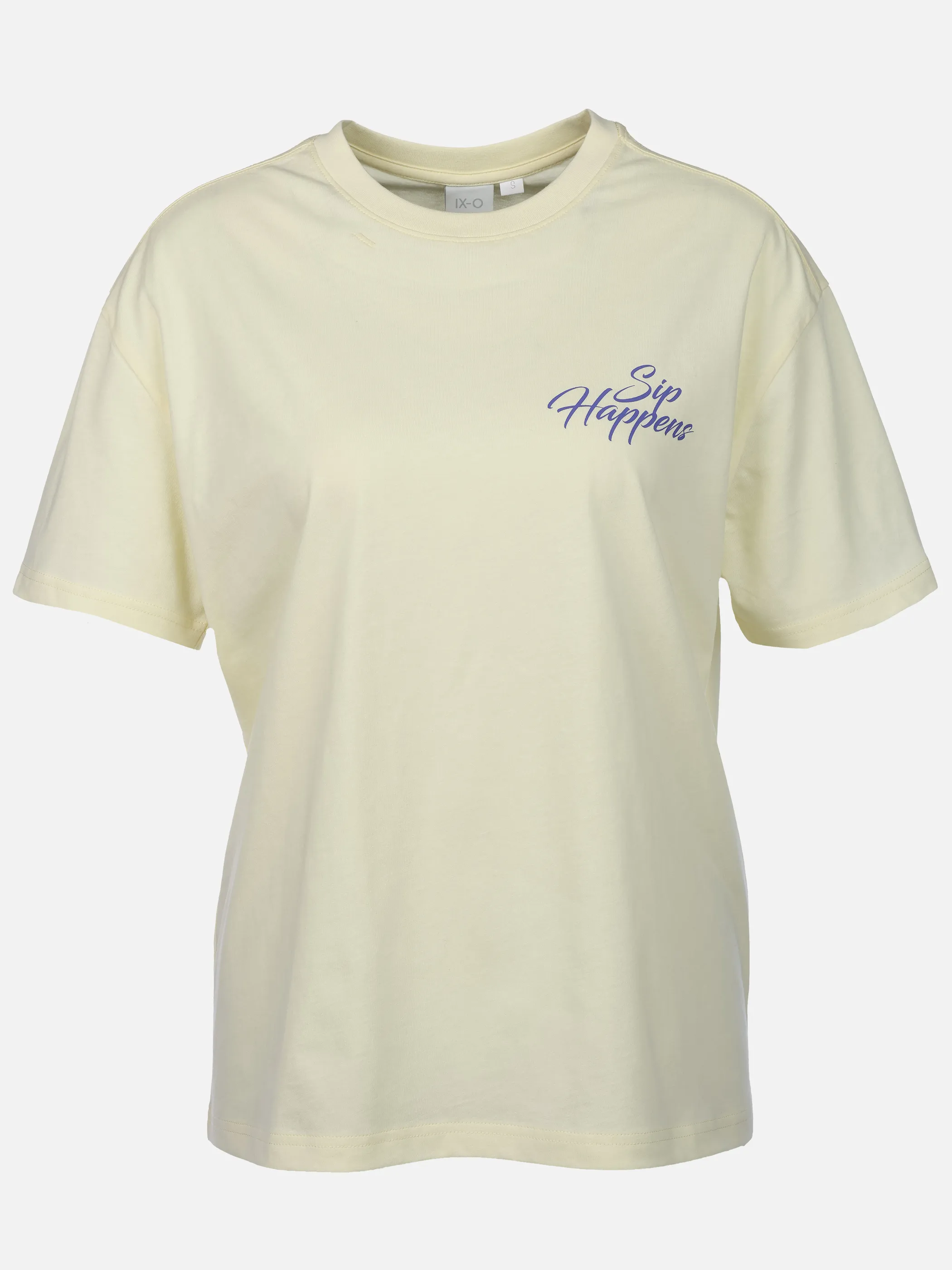 IX-O D12022AH02738AAWG YF Da-T-Shirt mit Backprint Gelb 925935 10100 1