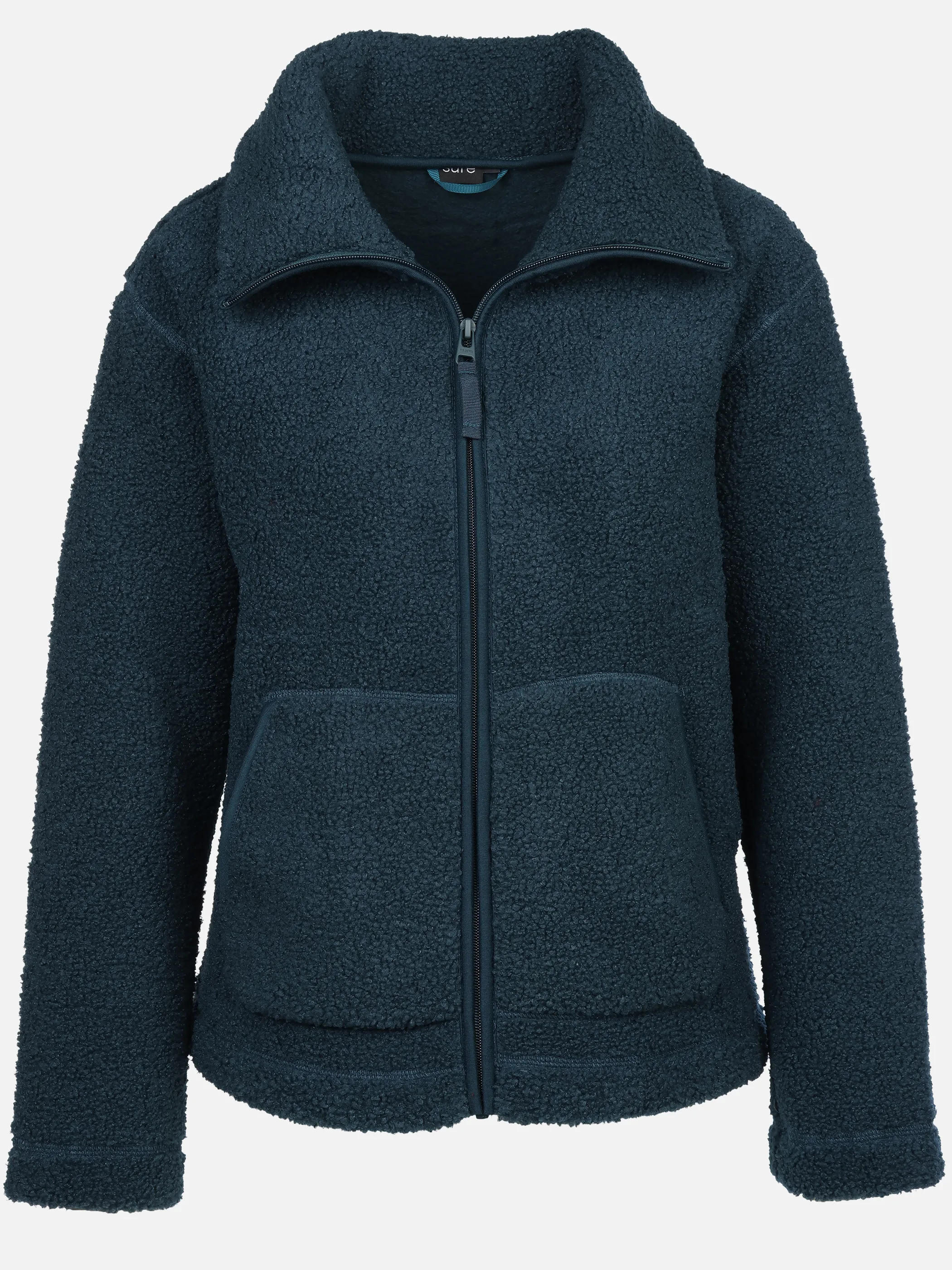 Sure Da. Teddy Cardigan Grün 928445 REFLECTING 1