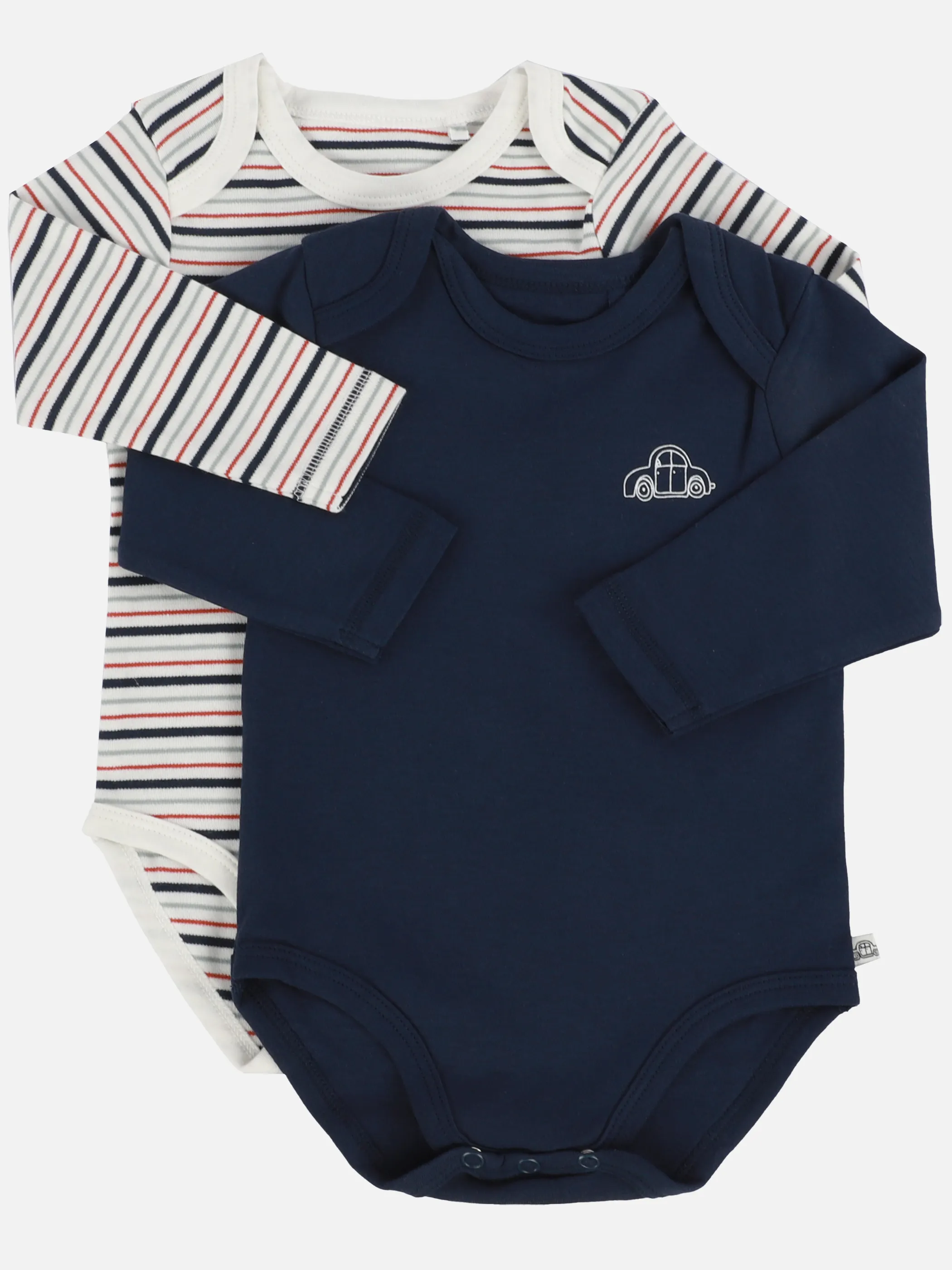 Bubble Gum BJ 2er Pack Body in blau und gestreift Blau 900280 BLAU 1 Bubble Gum BJ 2er Pack Body in blau und gestreift Blau 900280 BLAU 1