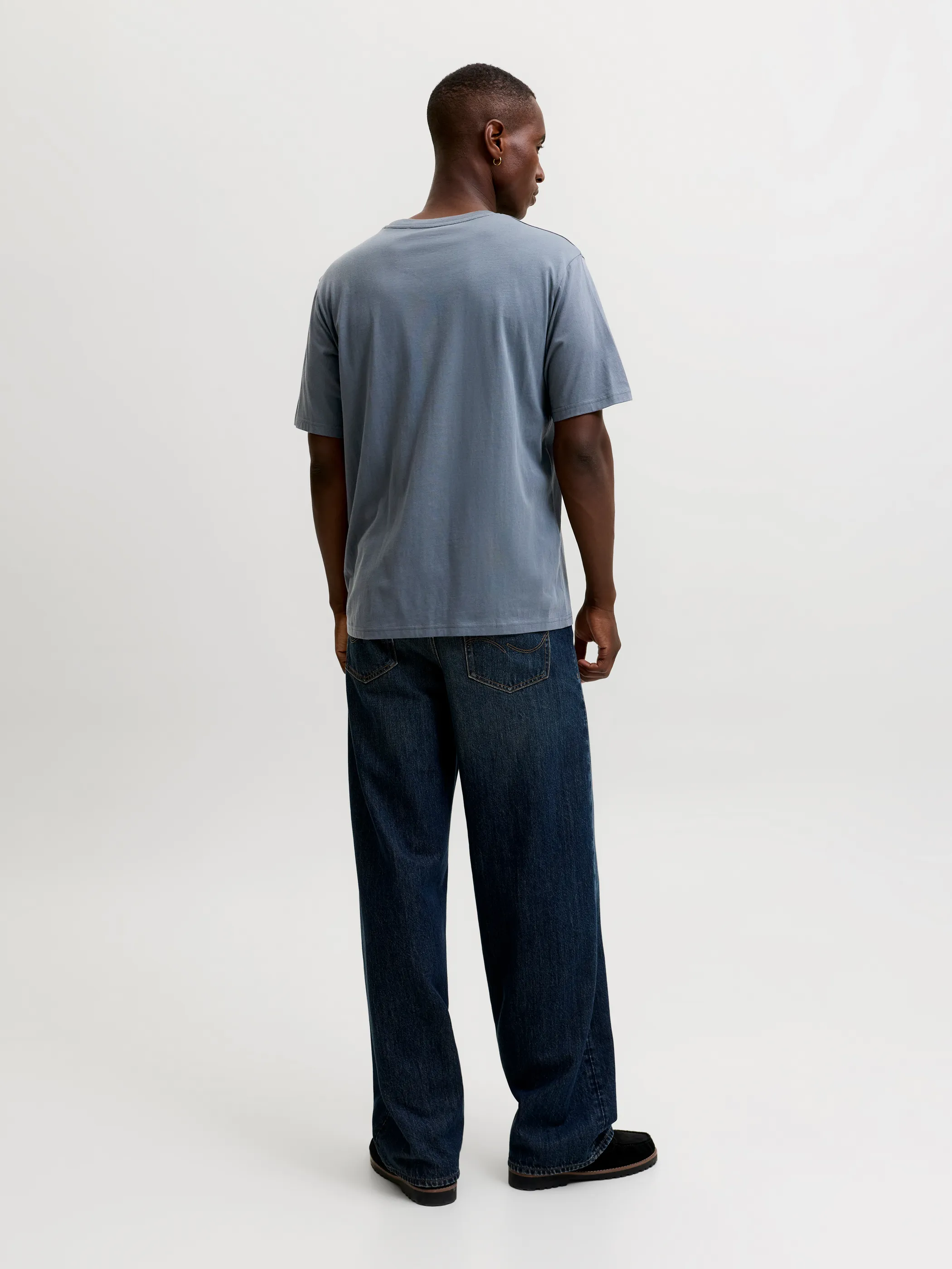 Jack Jones 12234746 JJESTAR JJ TEE SS NOO Grau 886675 176720 2