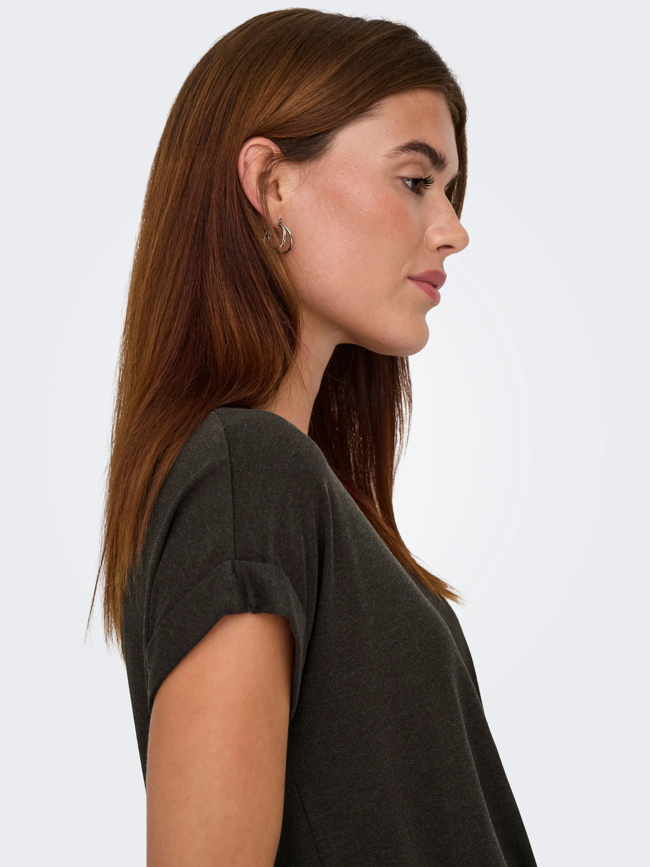Only 15106662 ONLMOSTER S/S O-NECK Braun 820598 212831002 2