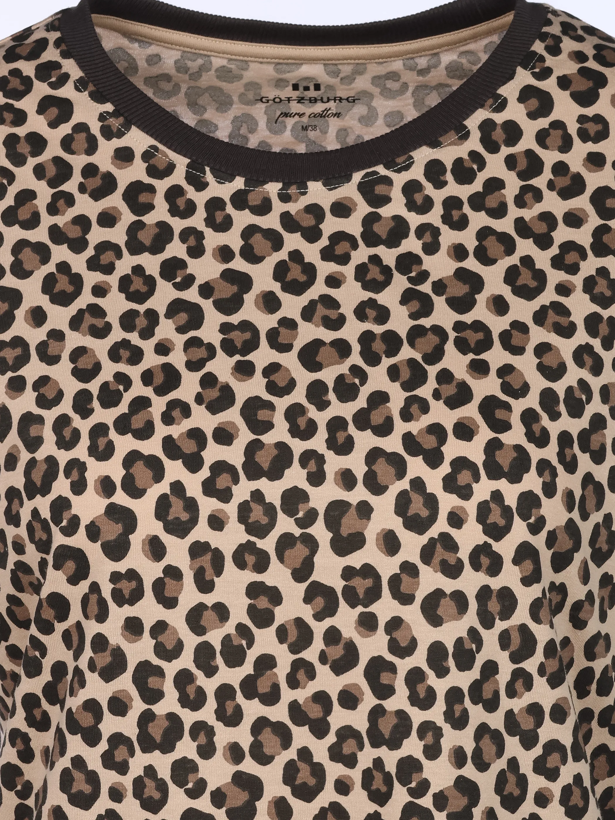 Götzburg 250341/7309 Da Bigshirt, ku.1/2 Arm Braun 924642 525 3