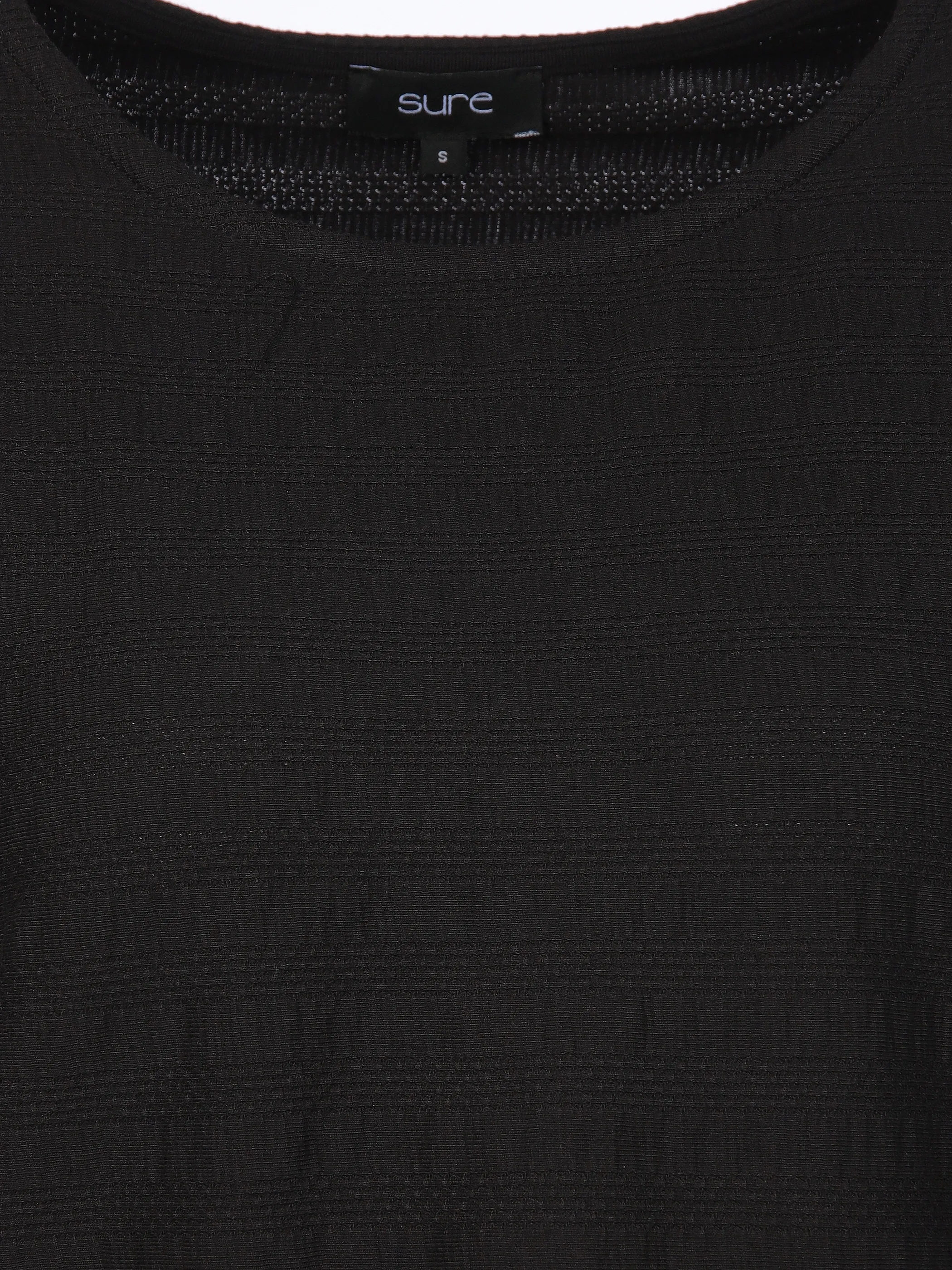 Sure Da-Jacquard T-Shirt Schwarz 908536 SW 3 Sure Da-Jacquard T-Shirt Schwarz 908536 SW 3