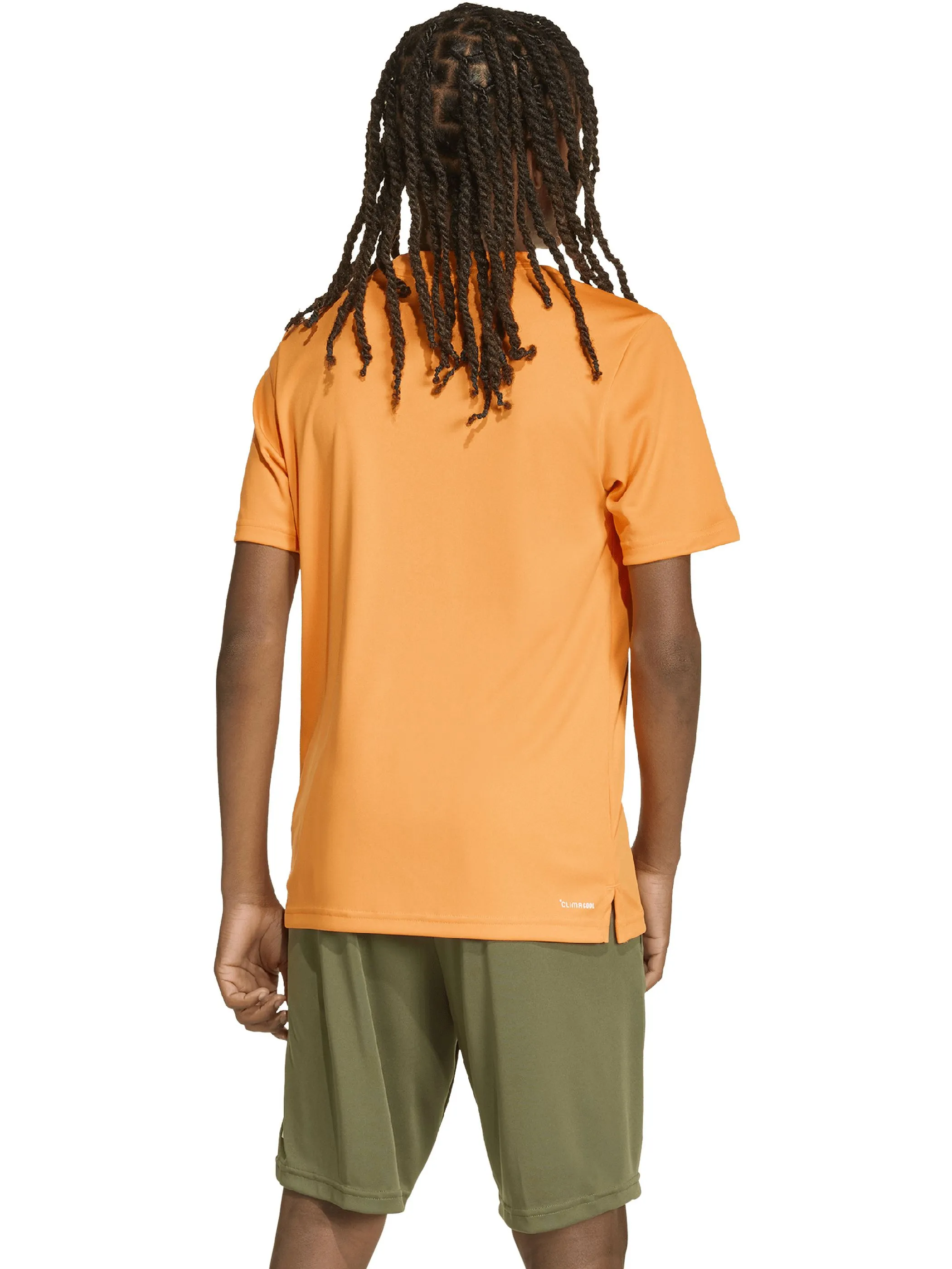 Adidas KB6808 TB-T-Shirt TRAIN ESS BL Orange 923747 000 2