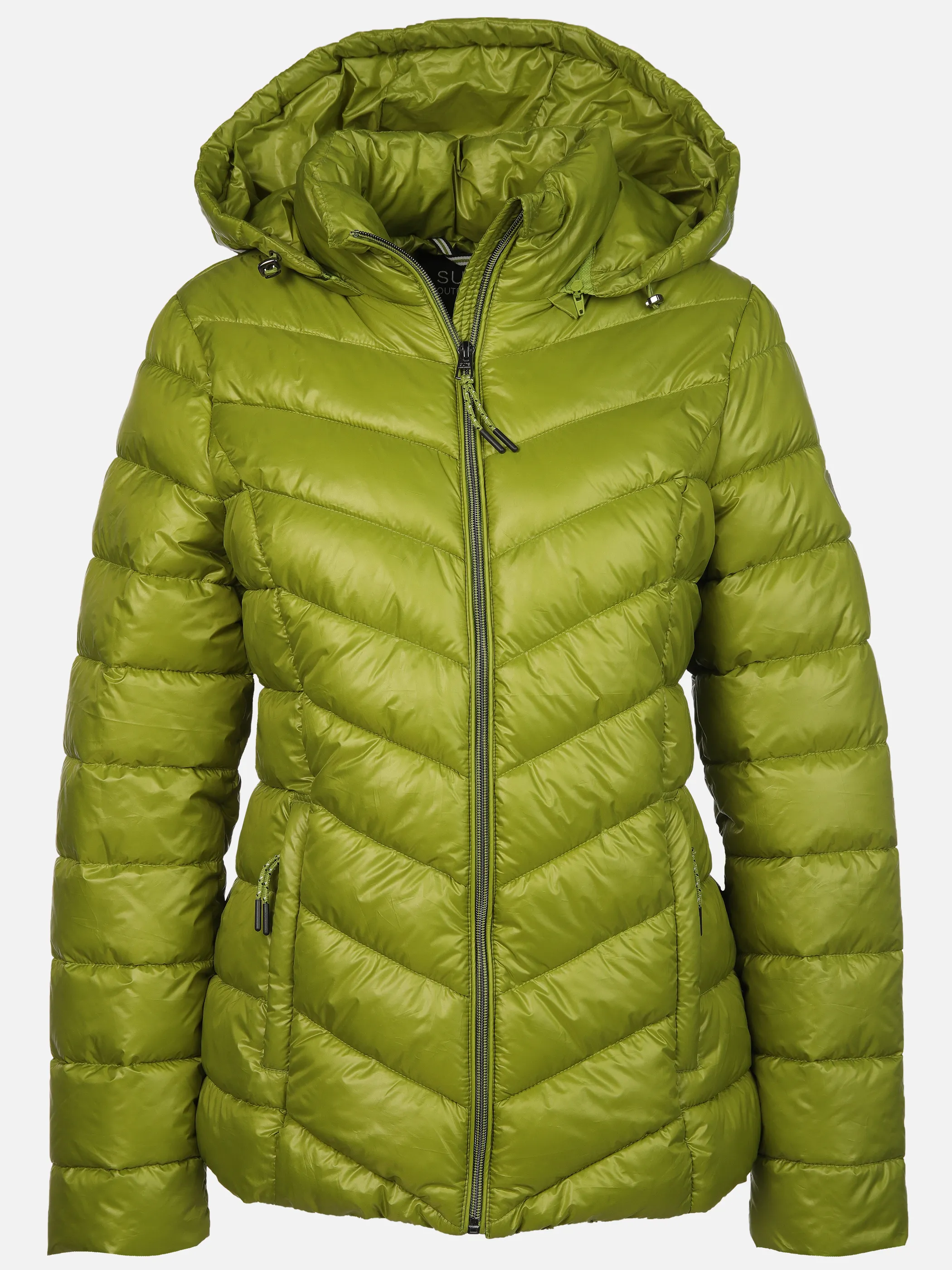 Sure Da-Steppjacke m. Kapuze Grün 912539 GREEN 1