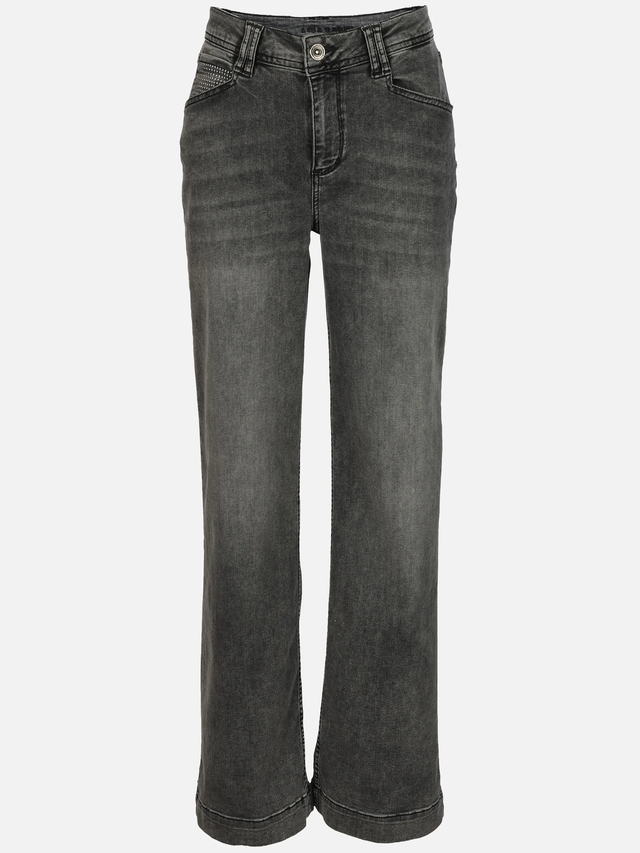 Lisa Tossa Da-Jeans "Mona", wideleg Grau 932594 GRAU 1