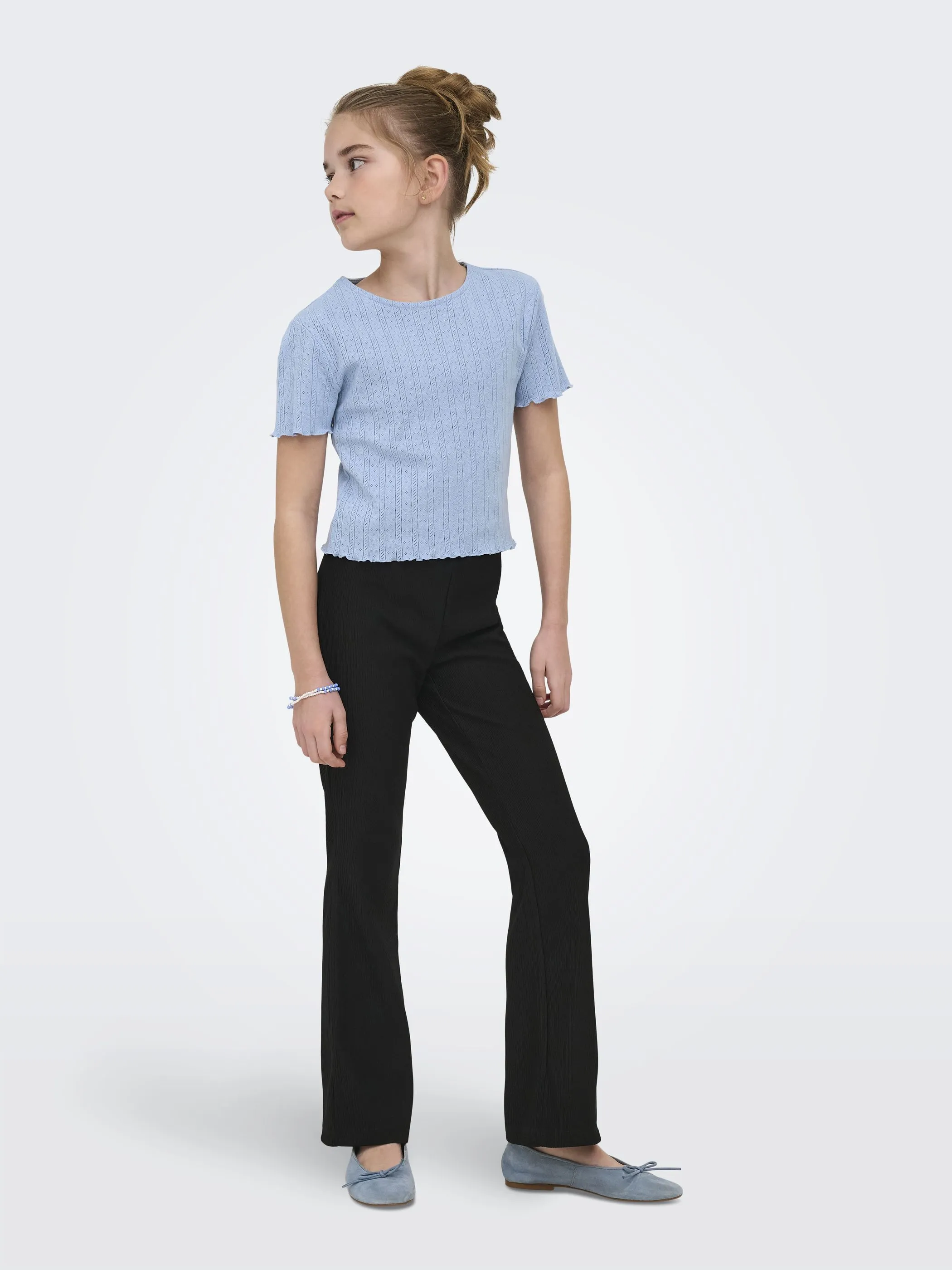 Kids Only 15346405 KOGCARLOTTA S/S TOP JRS NOOS Blau 909910 299897 1