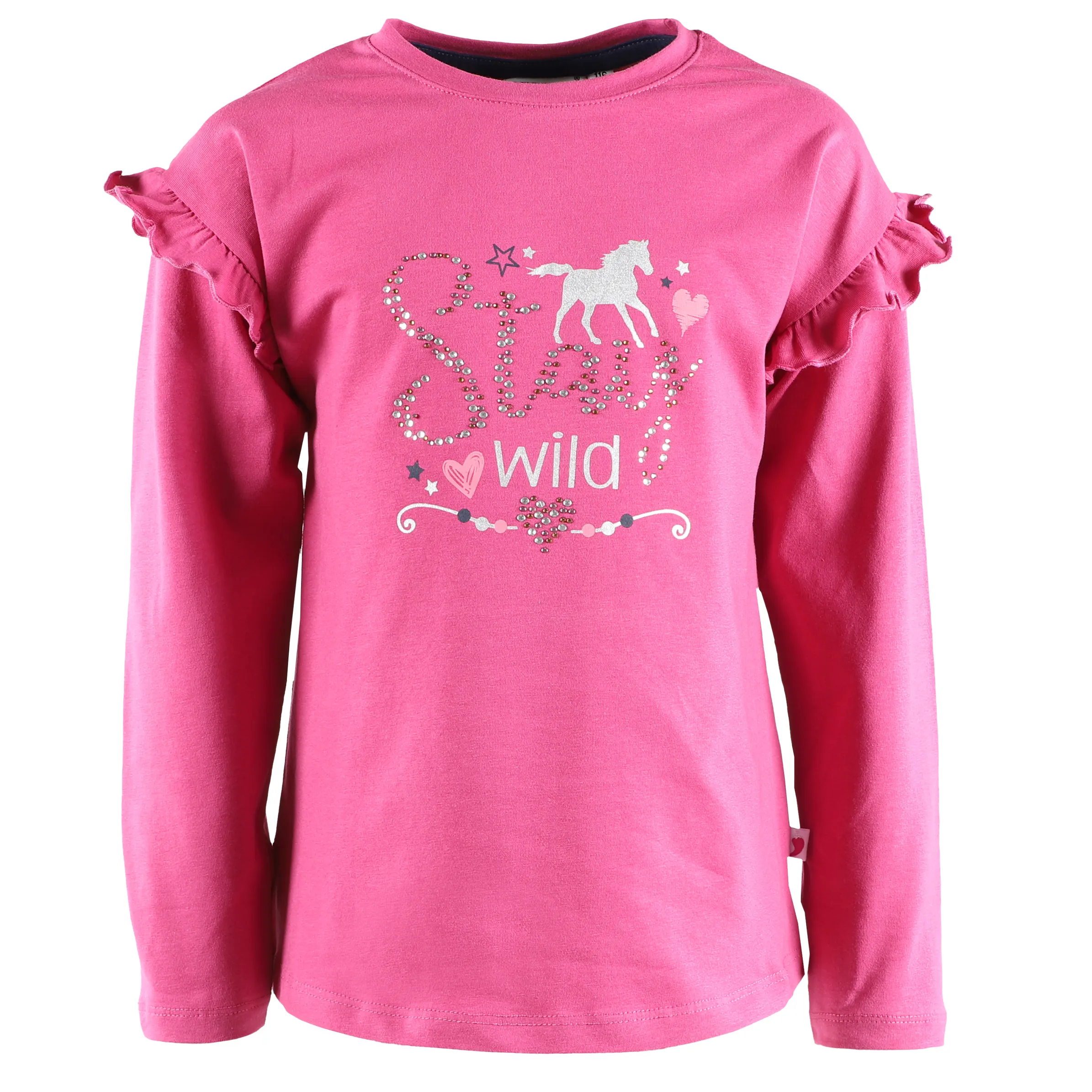 Stop + Go KM Longsleeve Shirt in pink Stay Wild Pink 881561 PINK 1