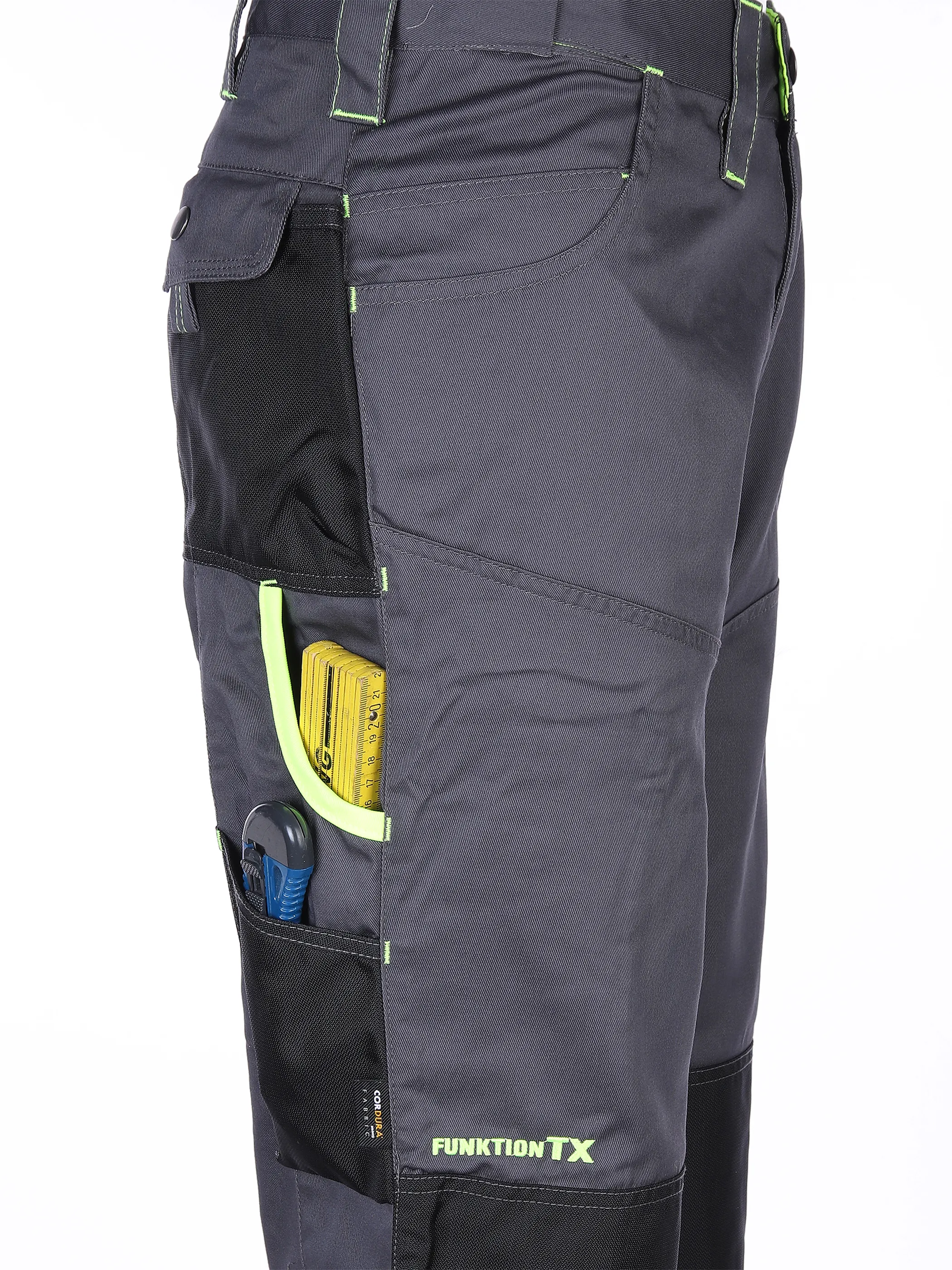 Worker He. Berufshose Neon Grau 828782 GREY/YELLO 3 Worker He. Berufshose Neon Grau 828782 GREY/YELLO 3