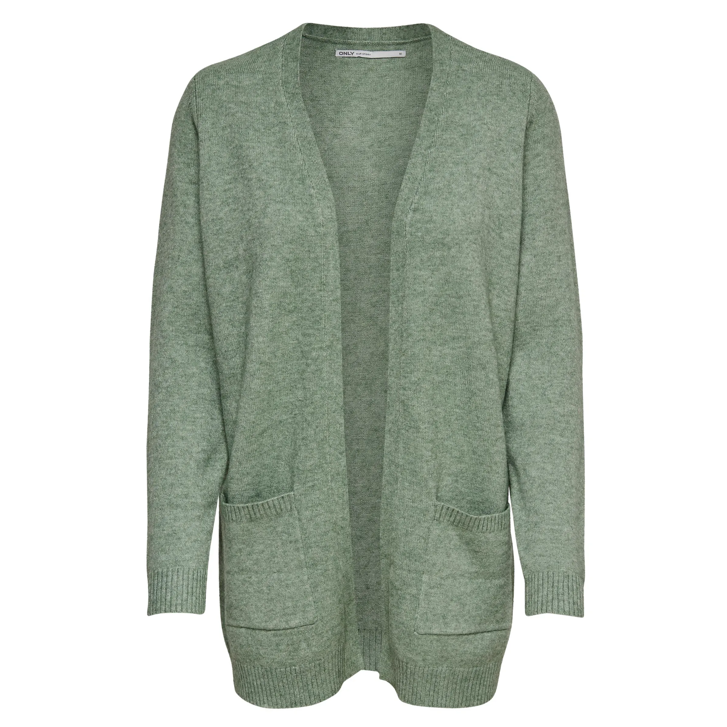 Only 15174274 ONLLESLY L/S OPEN CAR Grün 827401 180053001 1 Only 15174274 ONLLESLY L/S OPEN CAR Grün 827401 180053001 1
