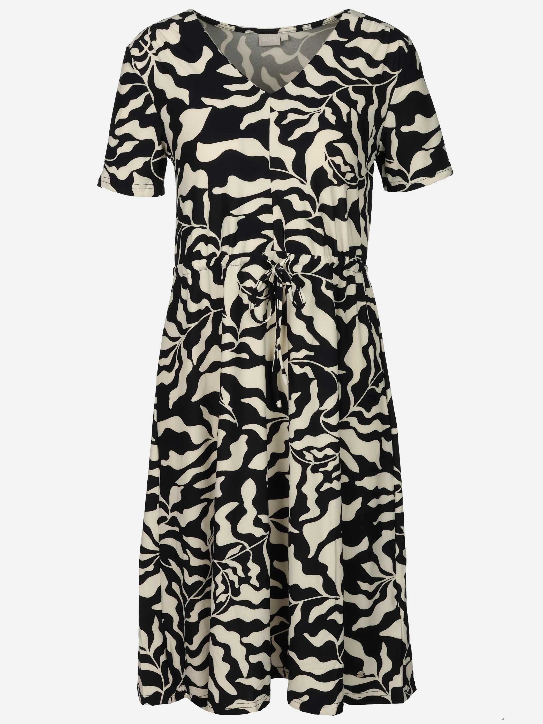 Sure Da-Jerseykleid alloverprint Marine 924165 WAVE 1