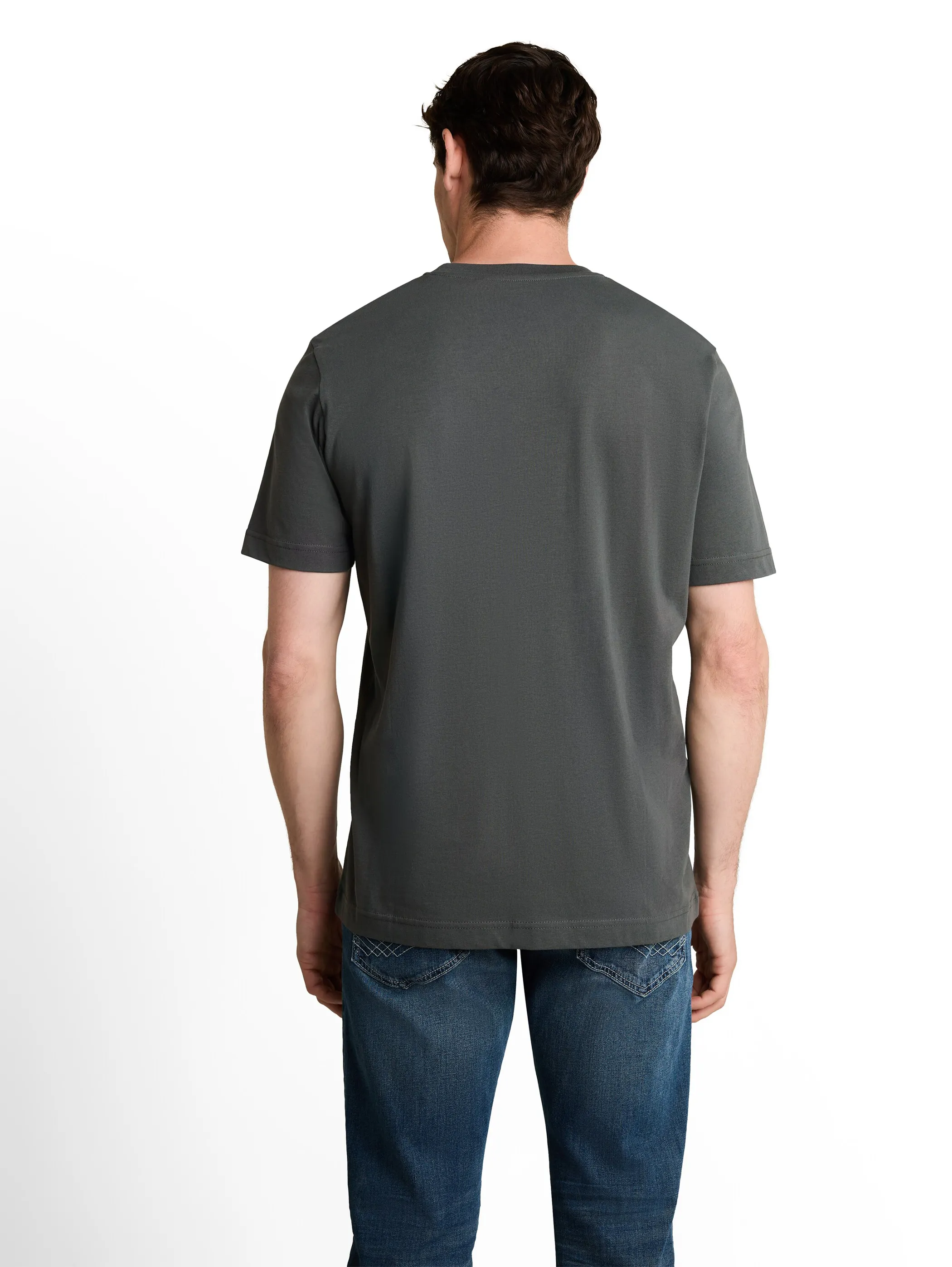 Tom Tailor 1037735 NOS logo tee Grau 884276 14406 2