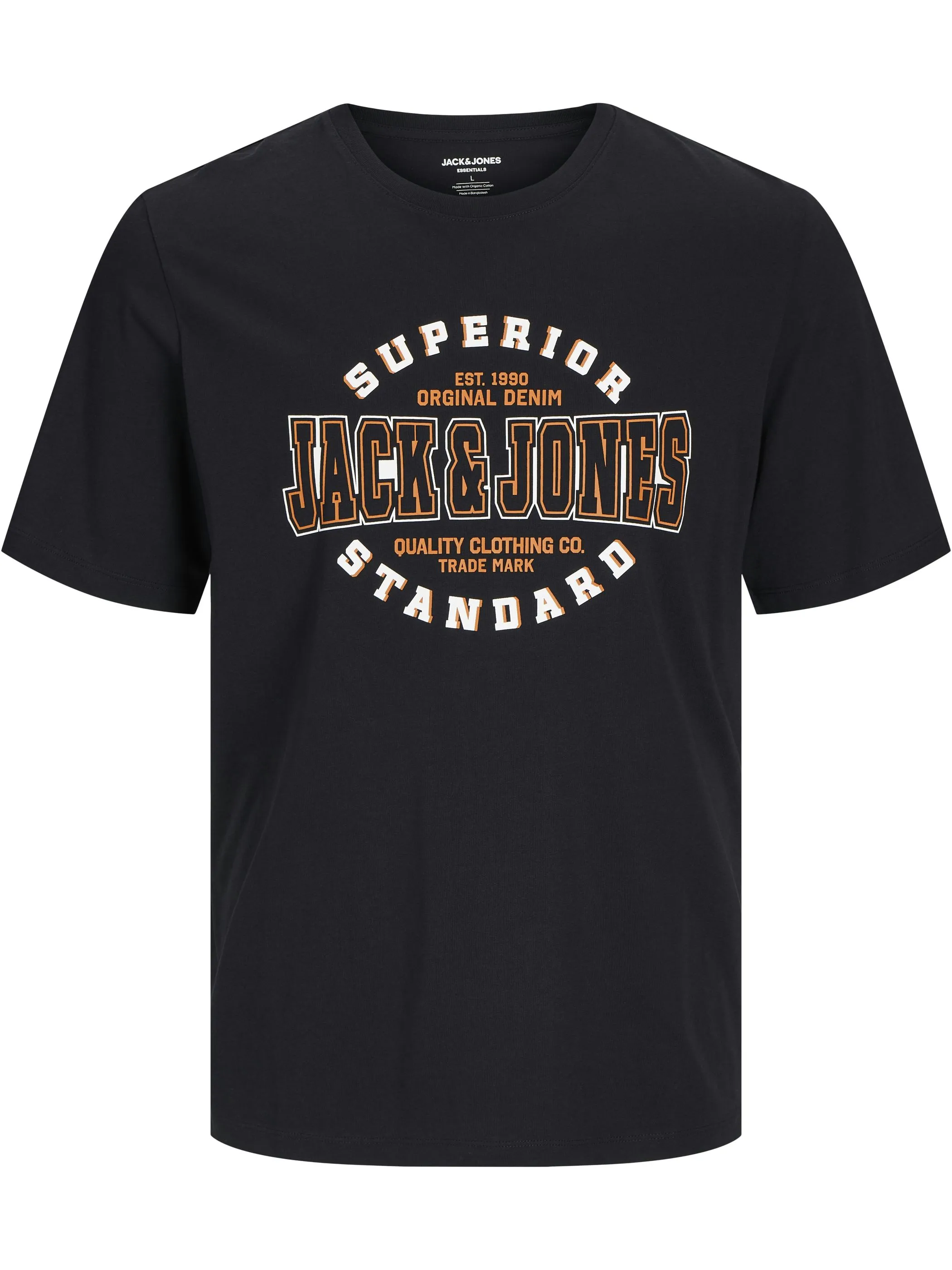 Jack Jones 12254862 JJELOGO TEE SS O-NECK Schwarz 895764 178012 1 Jack Jones 12254862 JJELOGO TEE SS O-NECK Schwarz 895764 178012 1