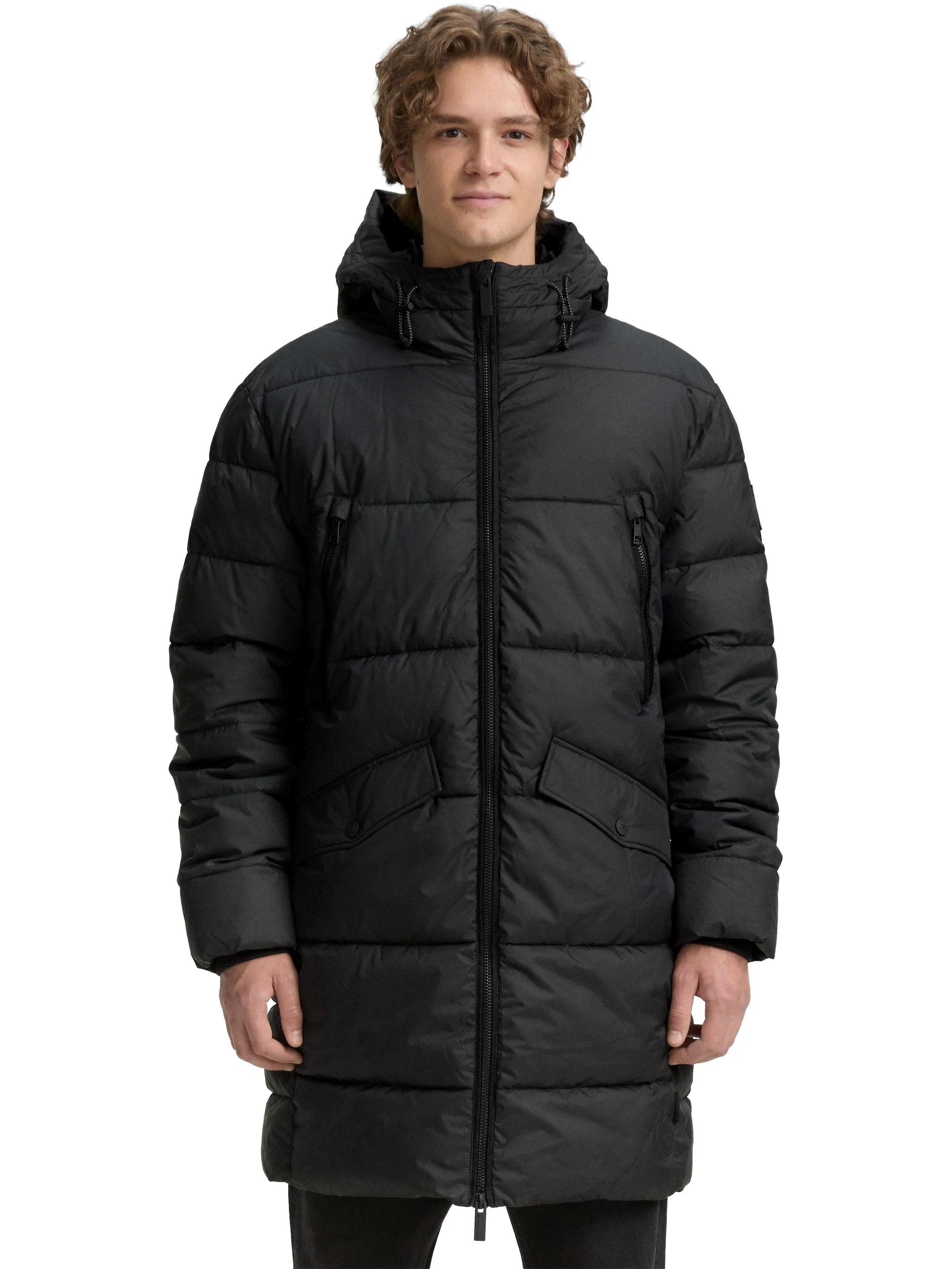 Tom Tailor 1047209 puffer  parka Schwarz 914678 29999 4