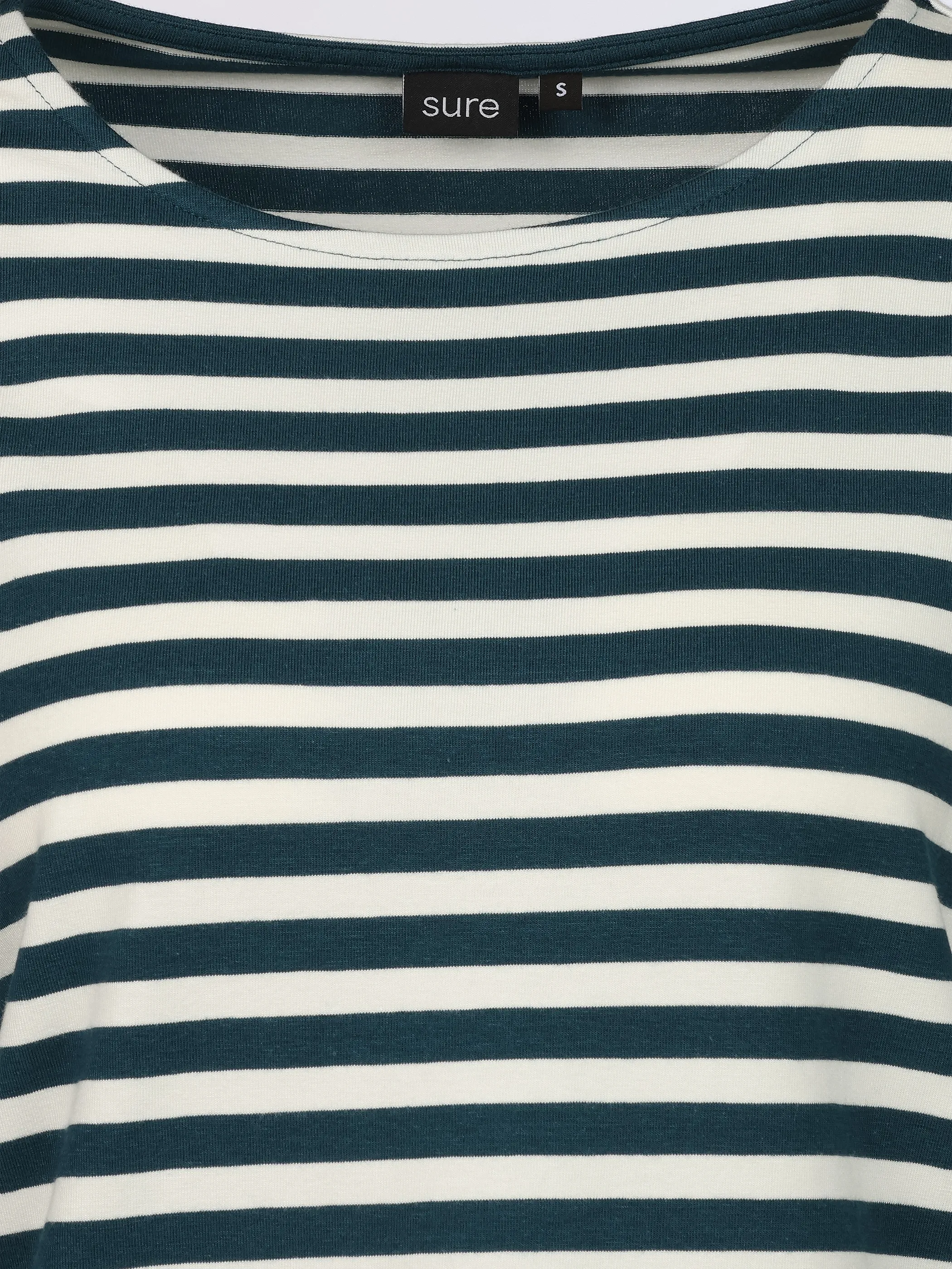 Sure Da. Ringelshirt Grün 928409 REFLECTING 3