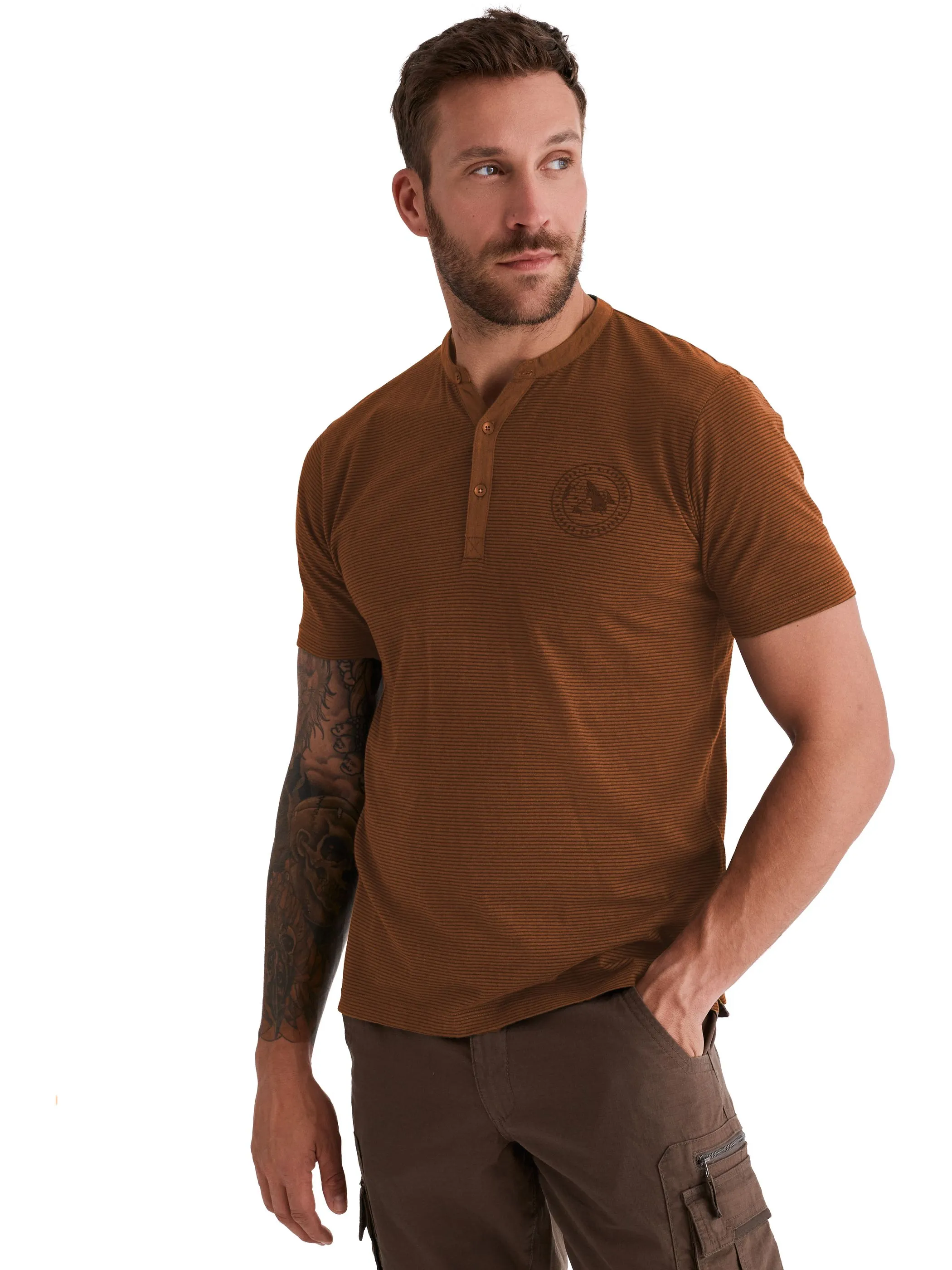 HERO by John Medoox 74320210009185 He. T-Shirts / Orange 928339 9185 1