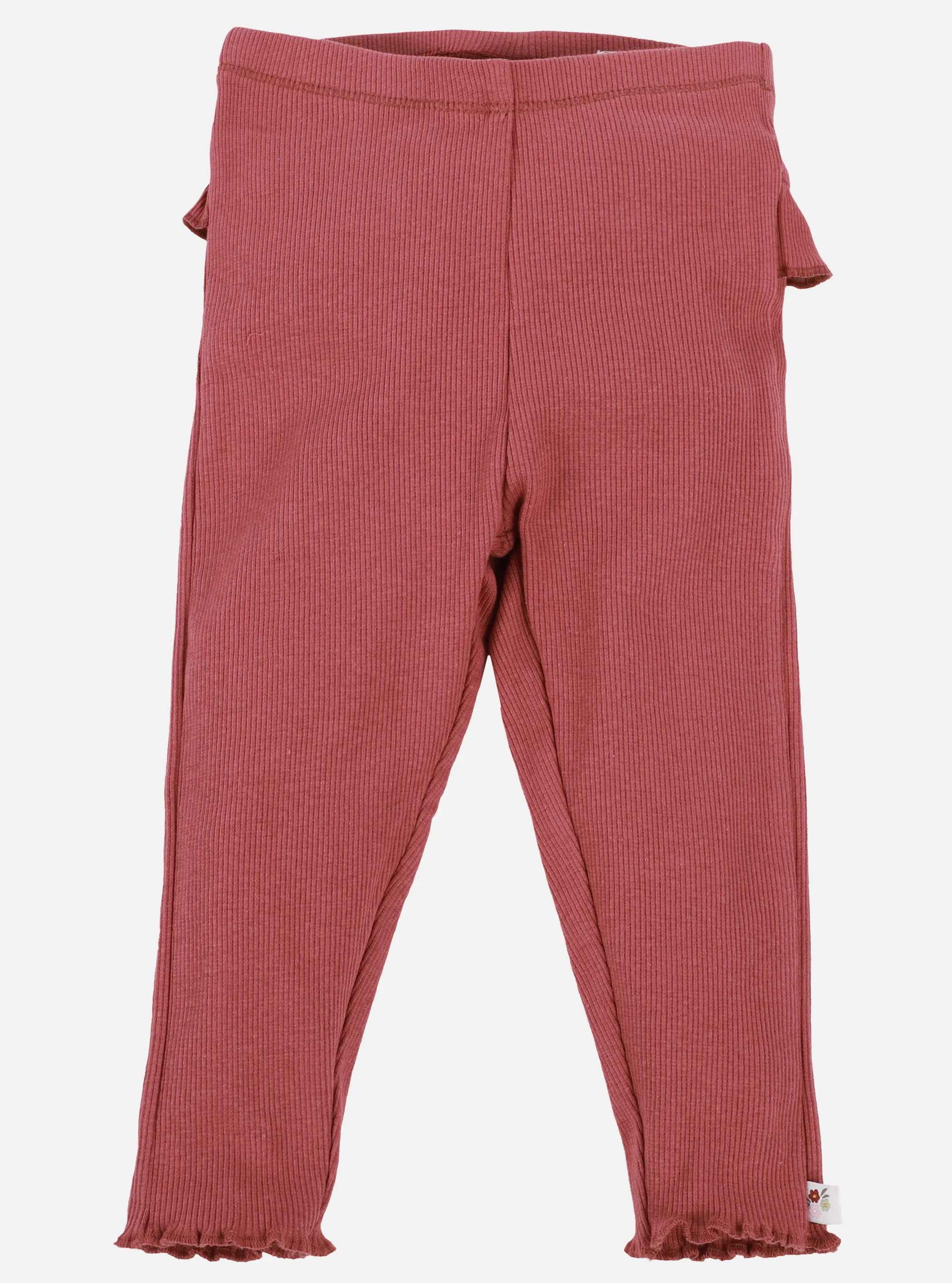 Bubble Gum Baby Mädchen Leggings mit Rüschen in weinrot Rot 898709 BORDEAUX 1