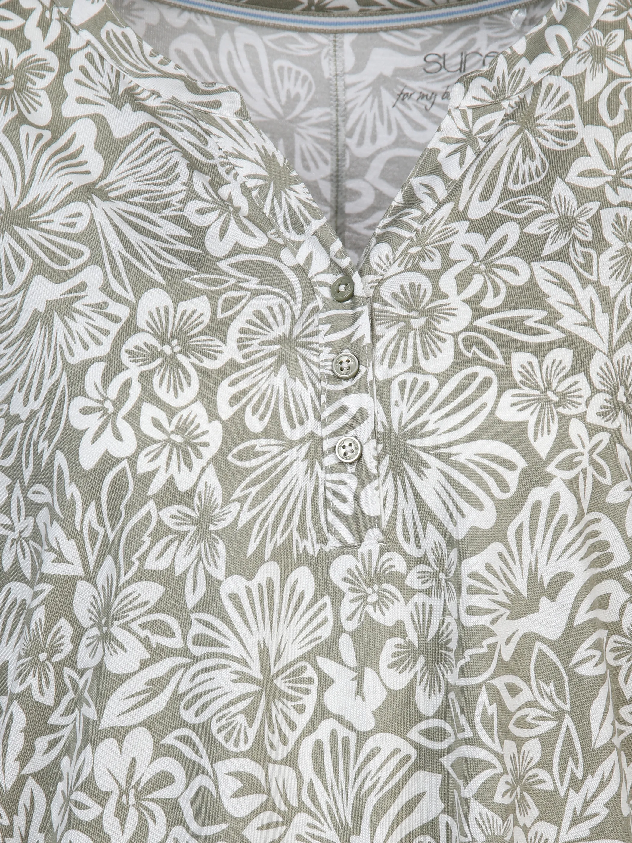 Sure Da-Jersey-Shirt m. Druck Salbei 890106 SALBEI 3 Sure Da-Jersey-Shirt m. Druck Salbei 890106 SALBEI 3